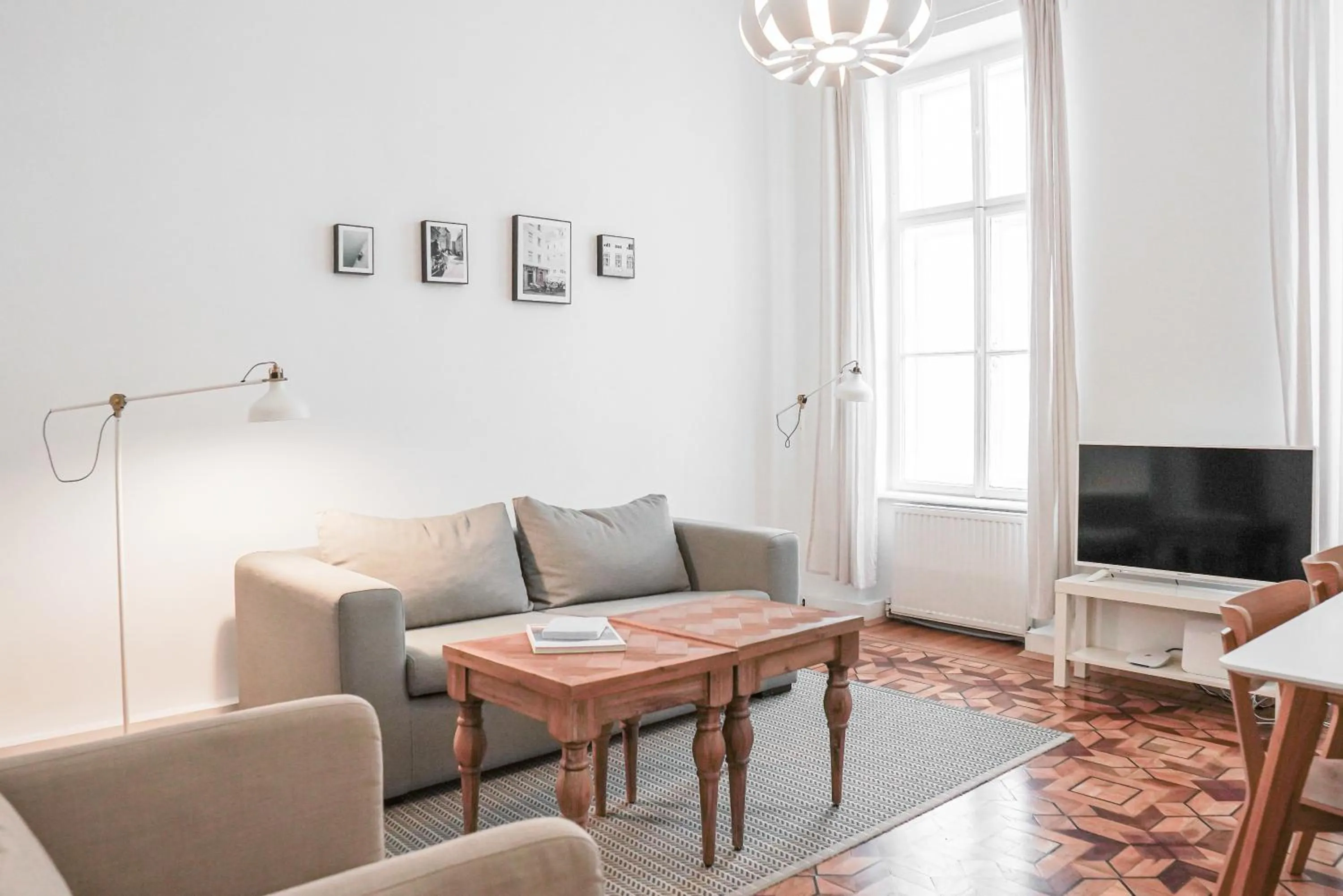 Living room in HeyMi Apartments in City Center