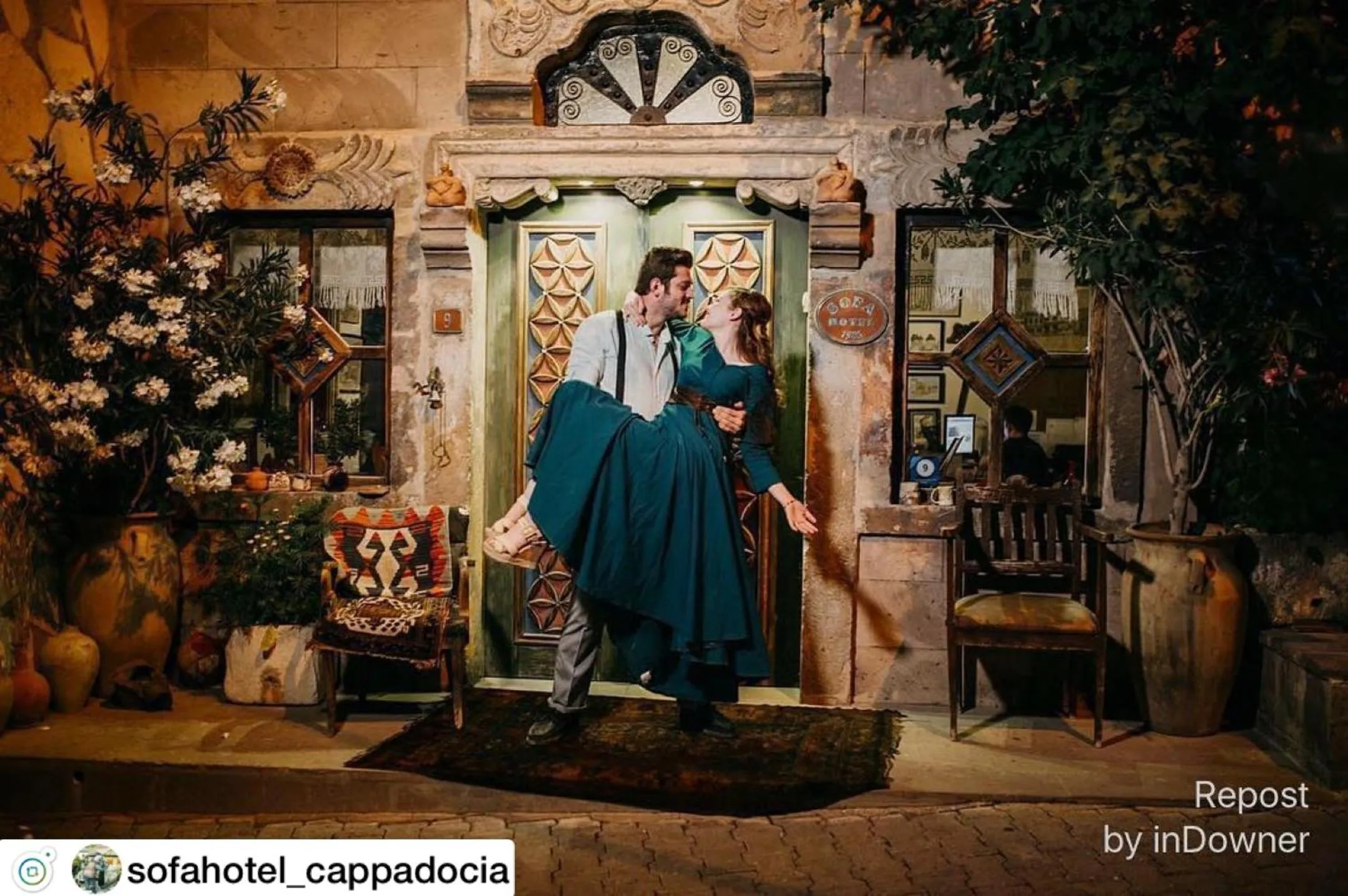 Family in Sofa Hotel