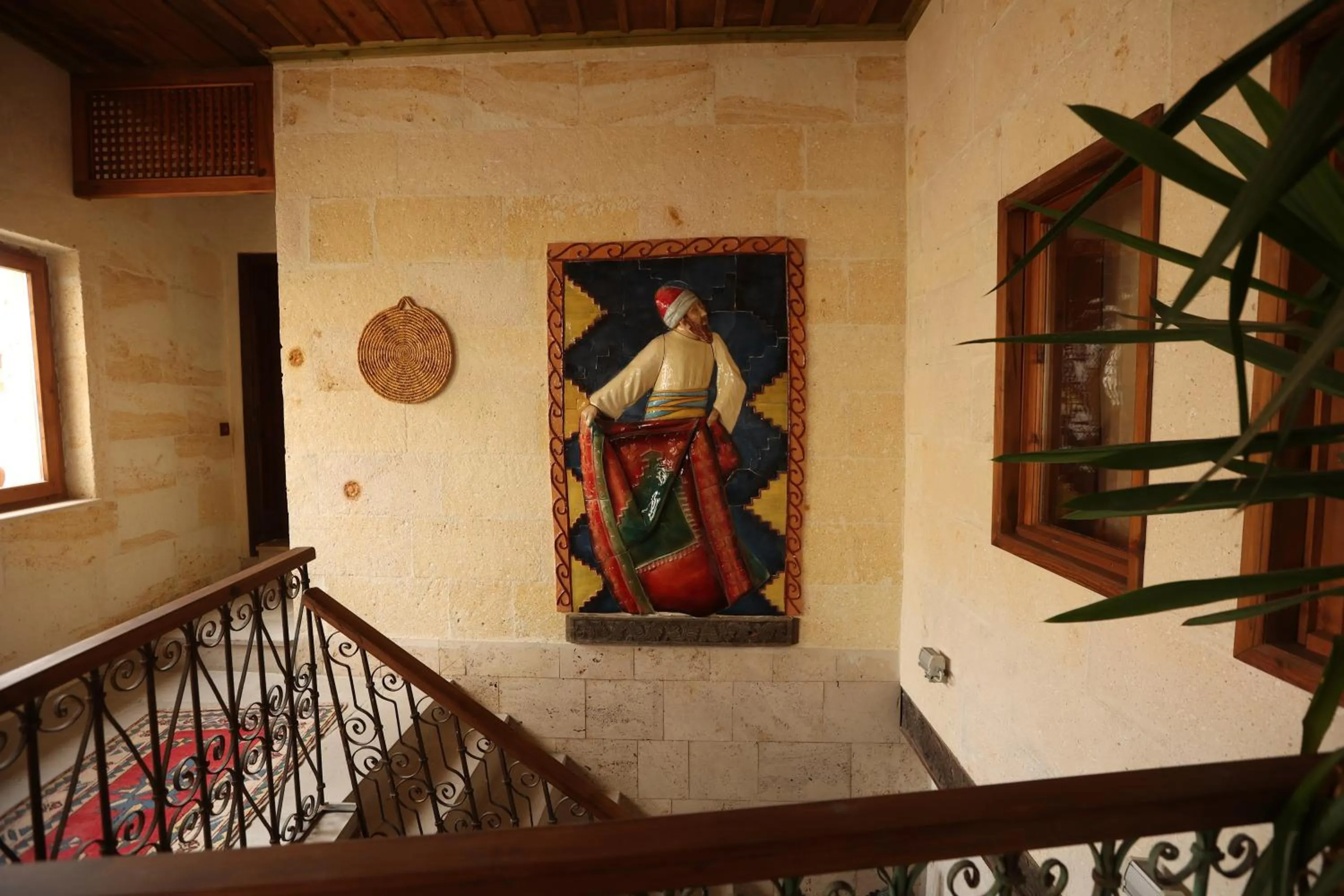 Decorative detail in Sofa Hotel