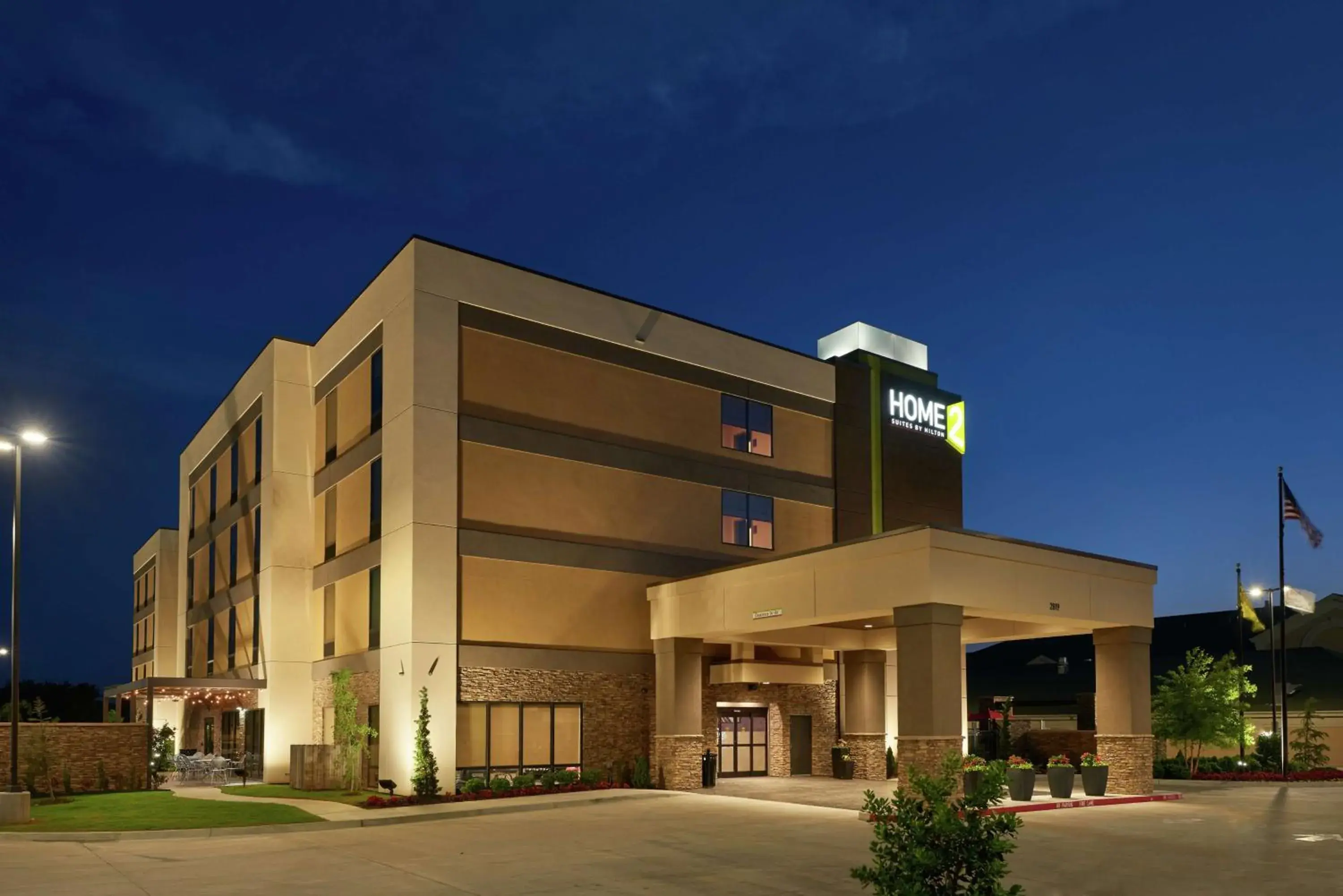 Property building in Home2 Suites By Hilton Muskogee Property building in Home2 Suites By Hilton Muskogee