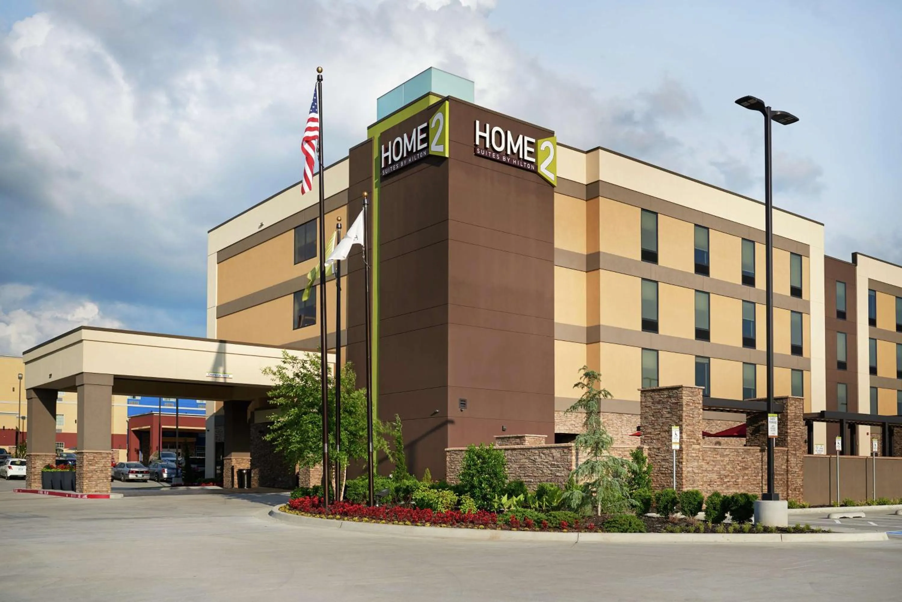Property building in Home2 Suites By Hilton Muskogee