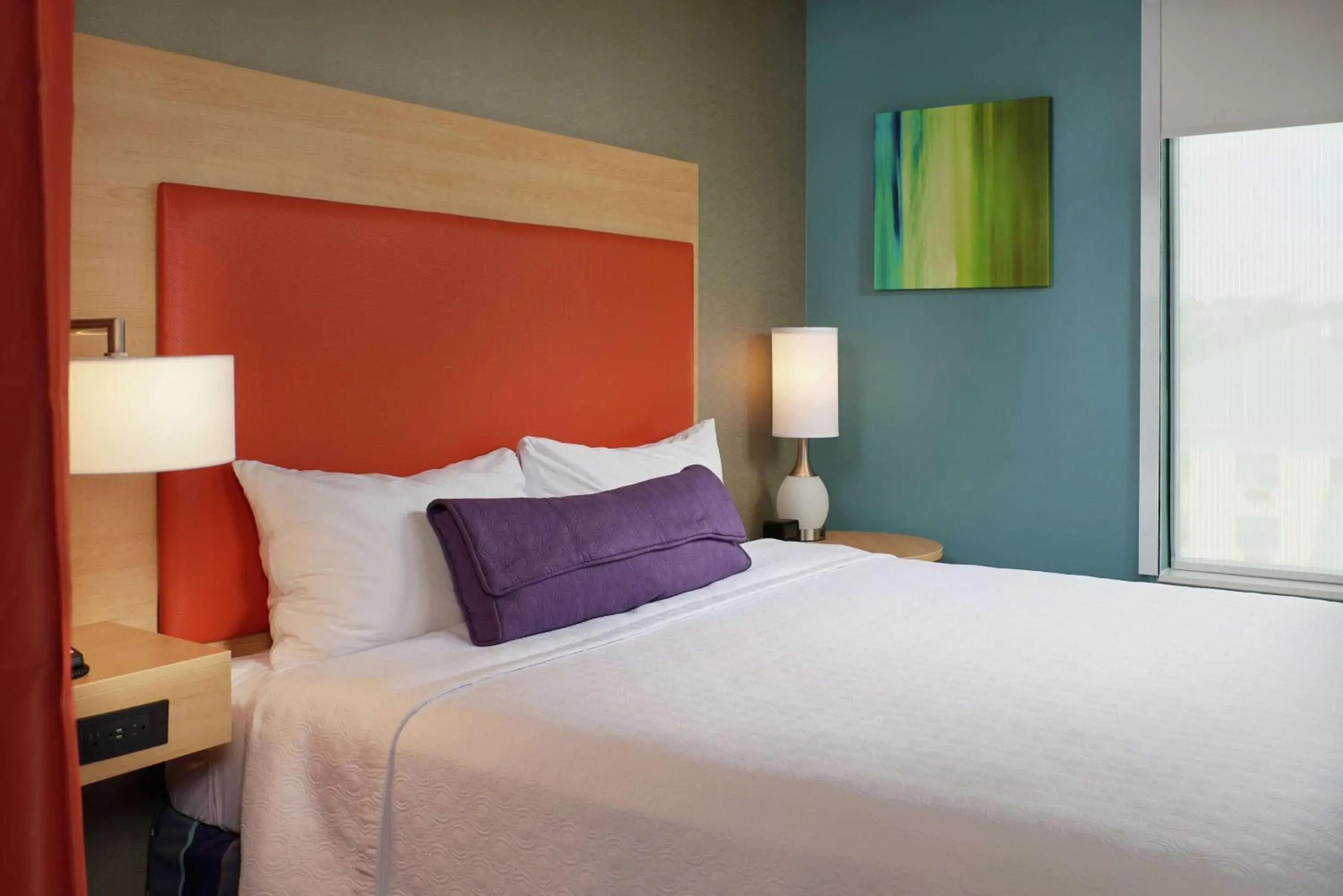 Bed in Home2 Suites By Hilton Muskogee Bed in Home2 Suites By Hilton Muskogee