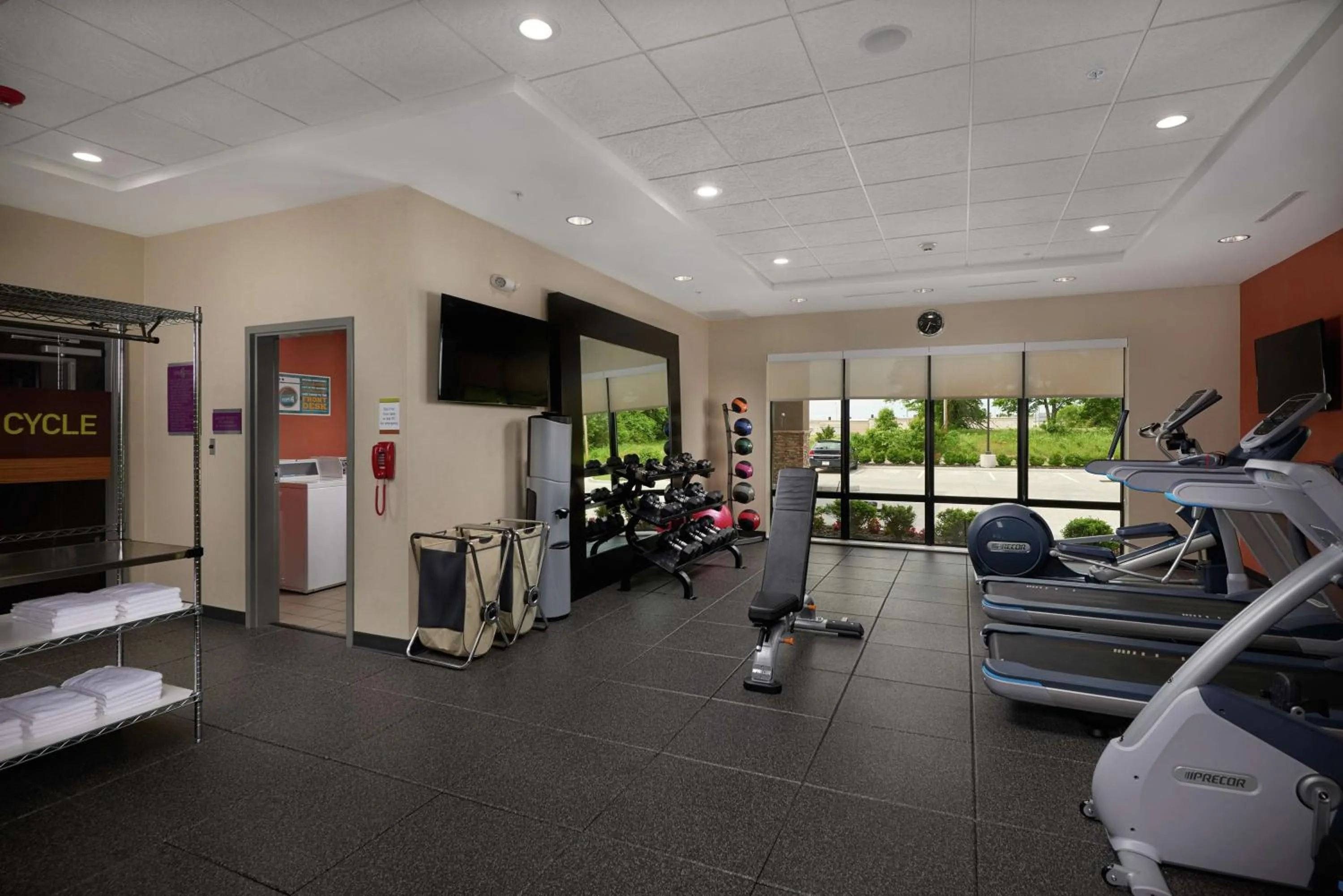 Fitness centre/facilities in Home2 Suites By Hilton Muskogee