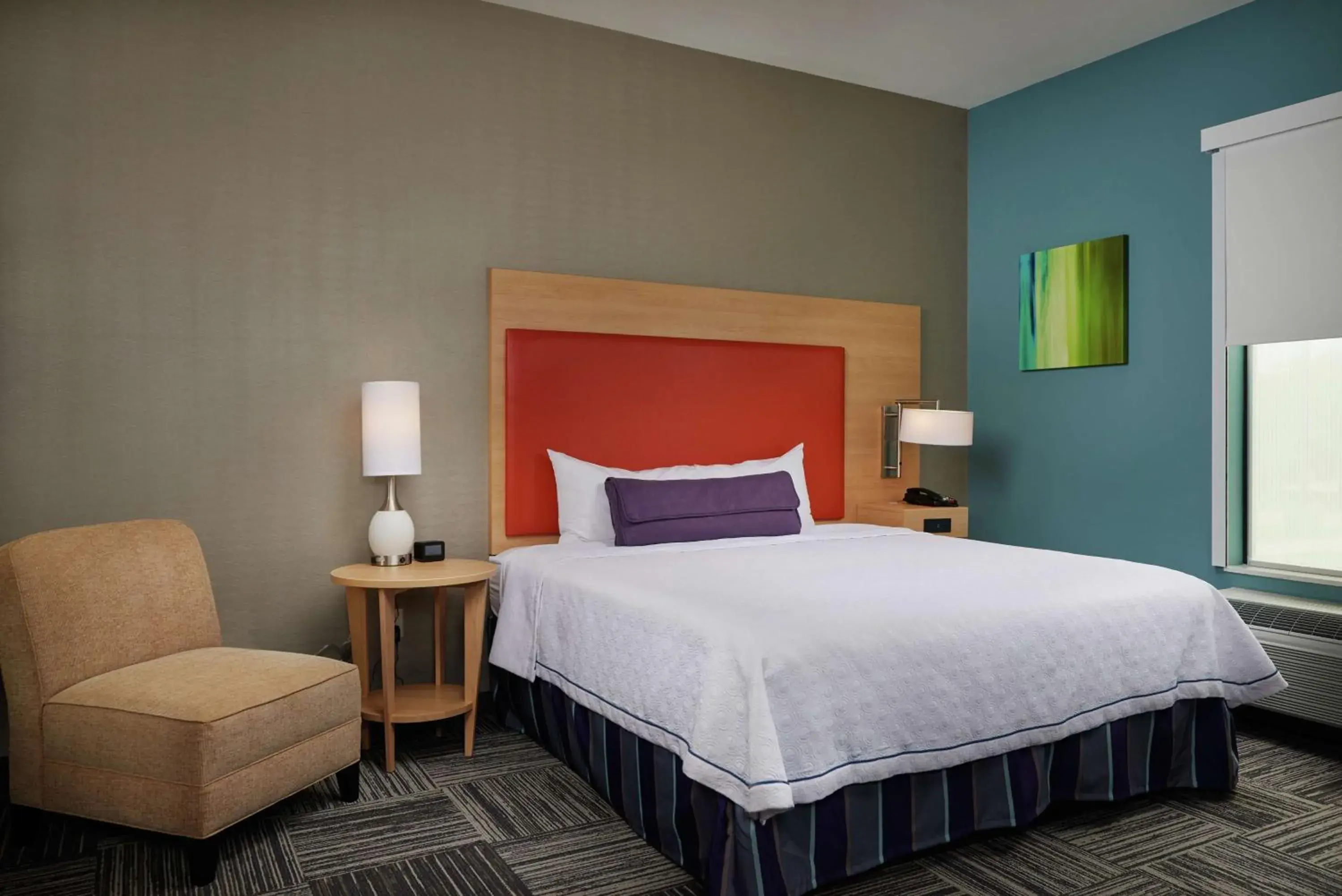 Bed in Home2 Suites By Hilton Muskogee Bed in Home2 Suites By Hilton Muskogee