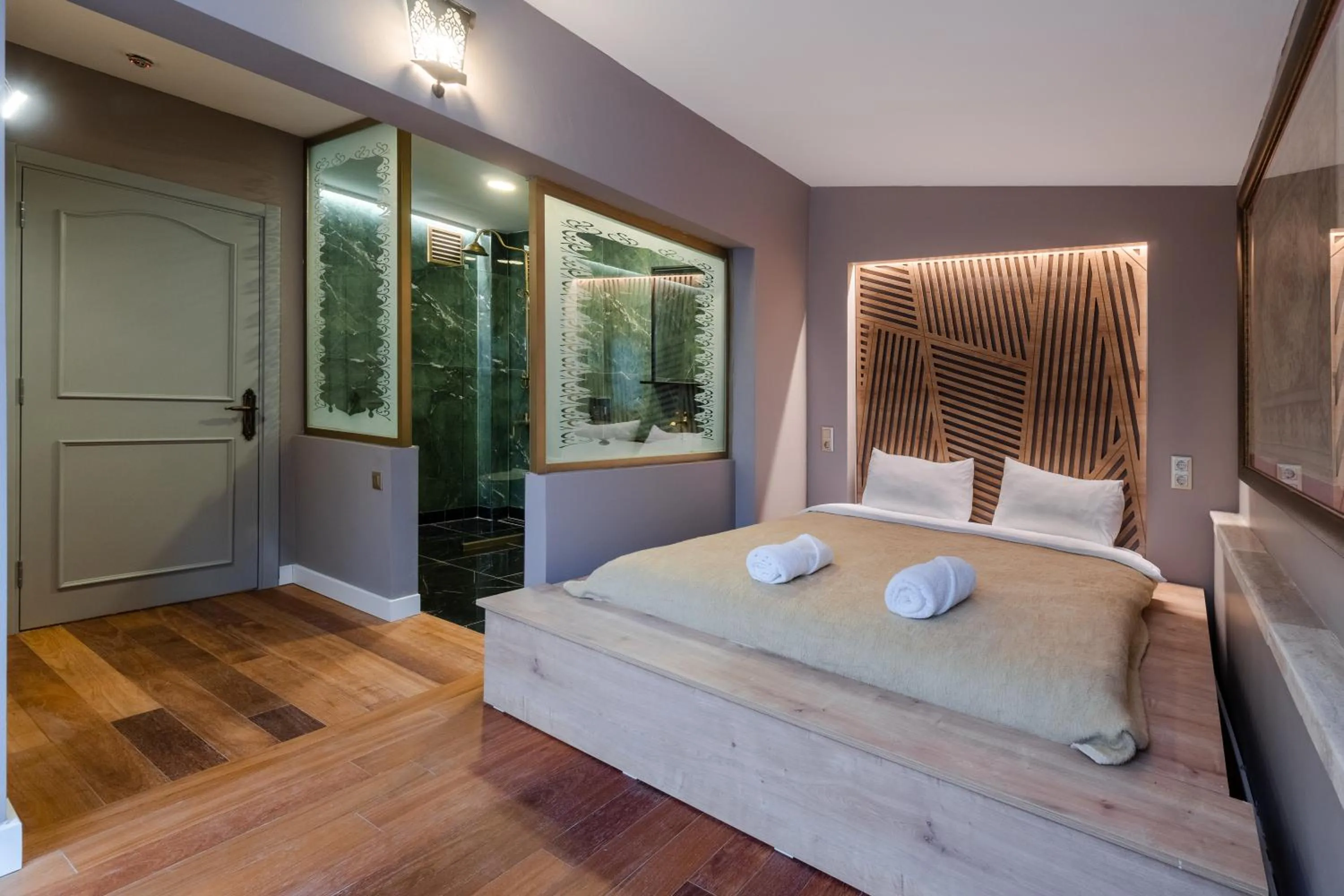 Bed in Şebnem Hotel