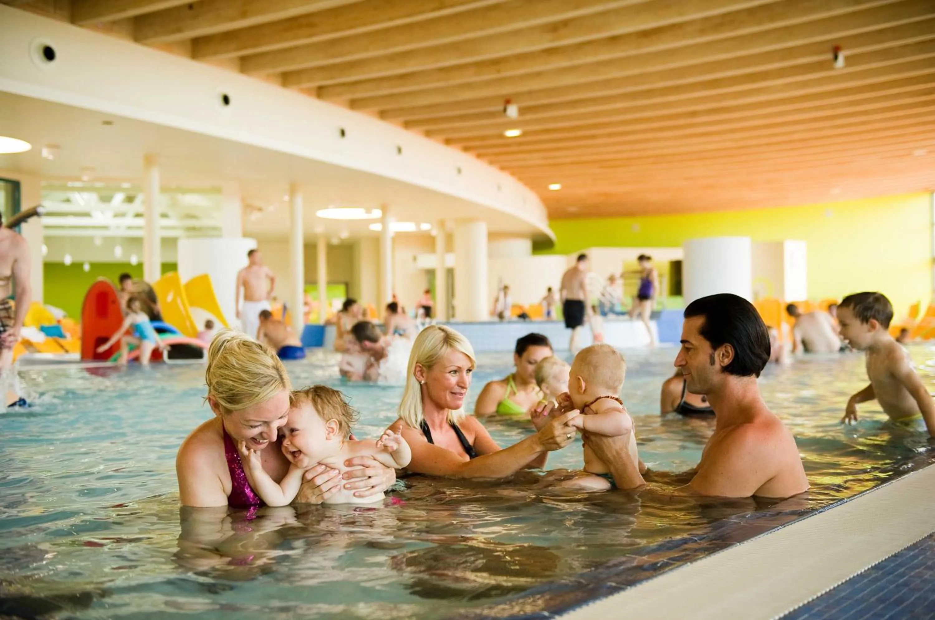 Hot Spring Bath in All in Red Thermenhotel
