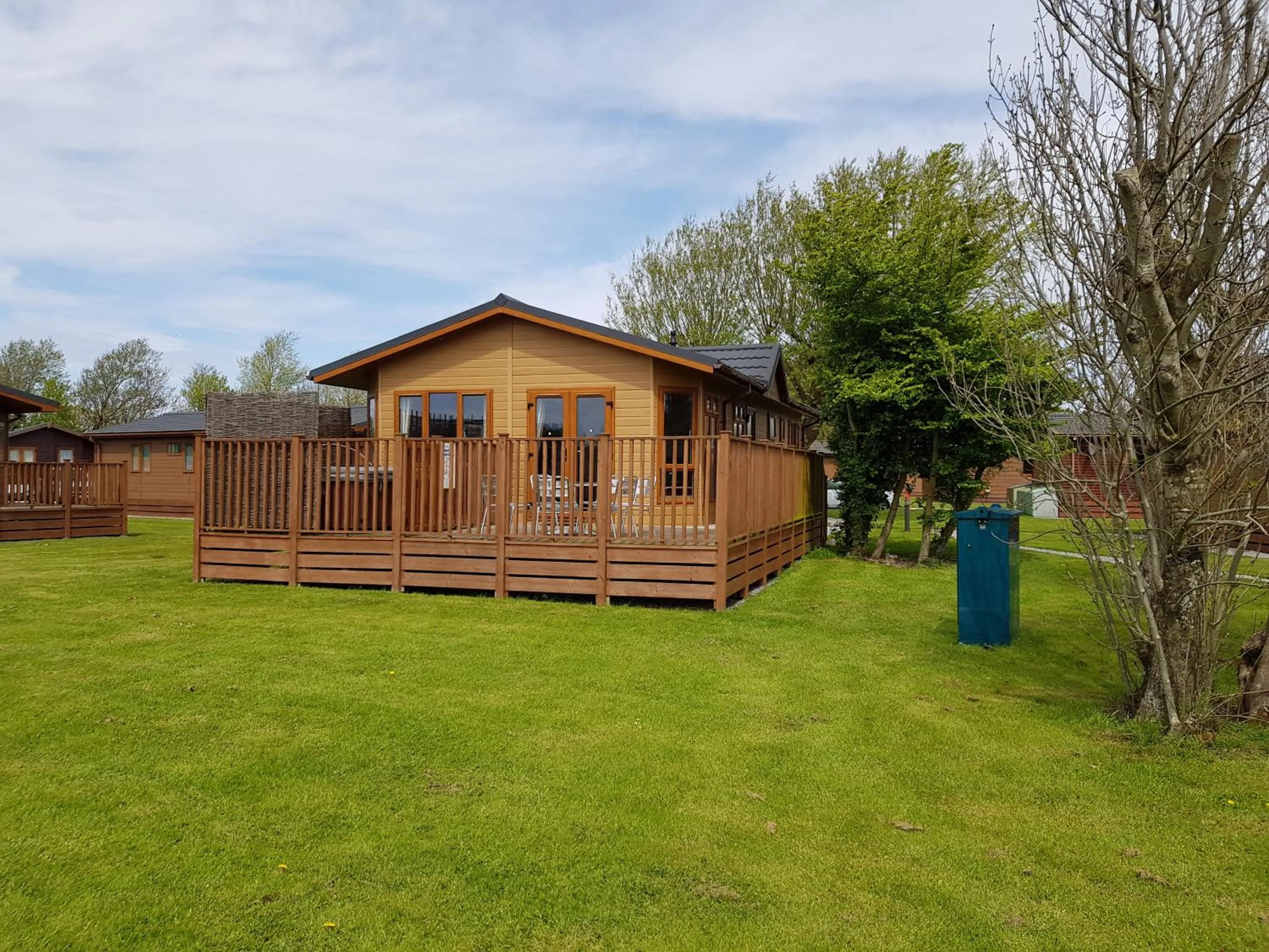 Property building in Sandy Glade Holiday Park