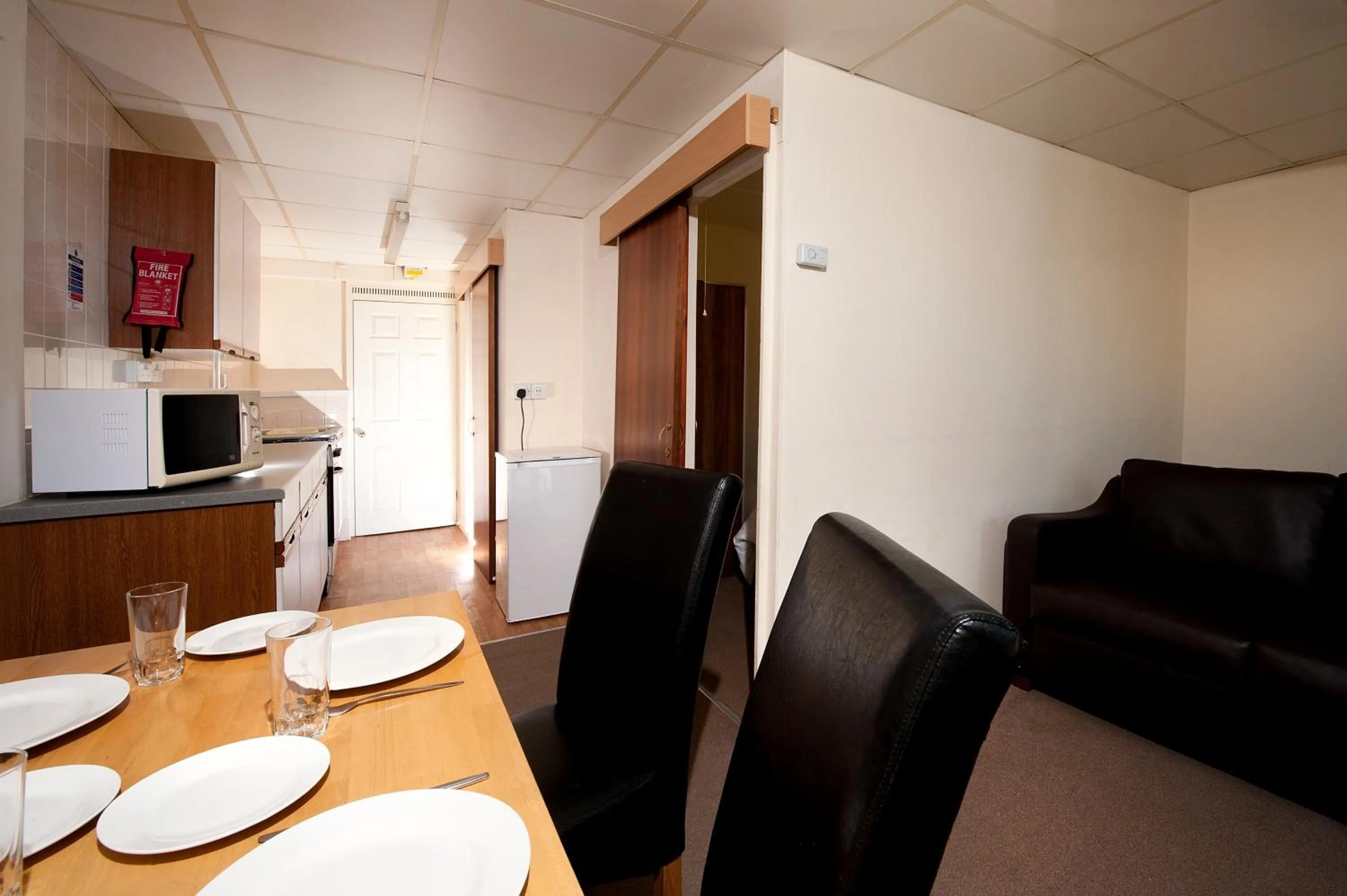 Living room in Sandy Glade Holiday Park