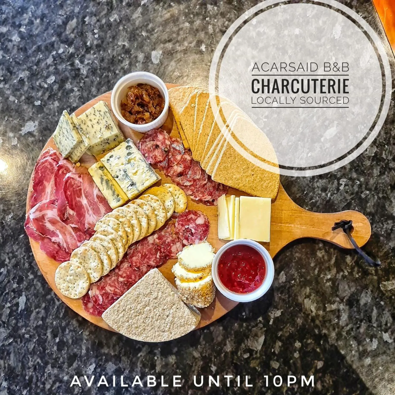 Food close-up in Acarsaid B&B