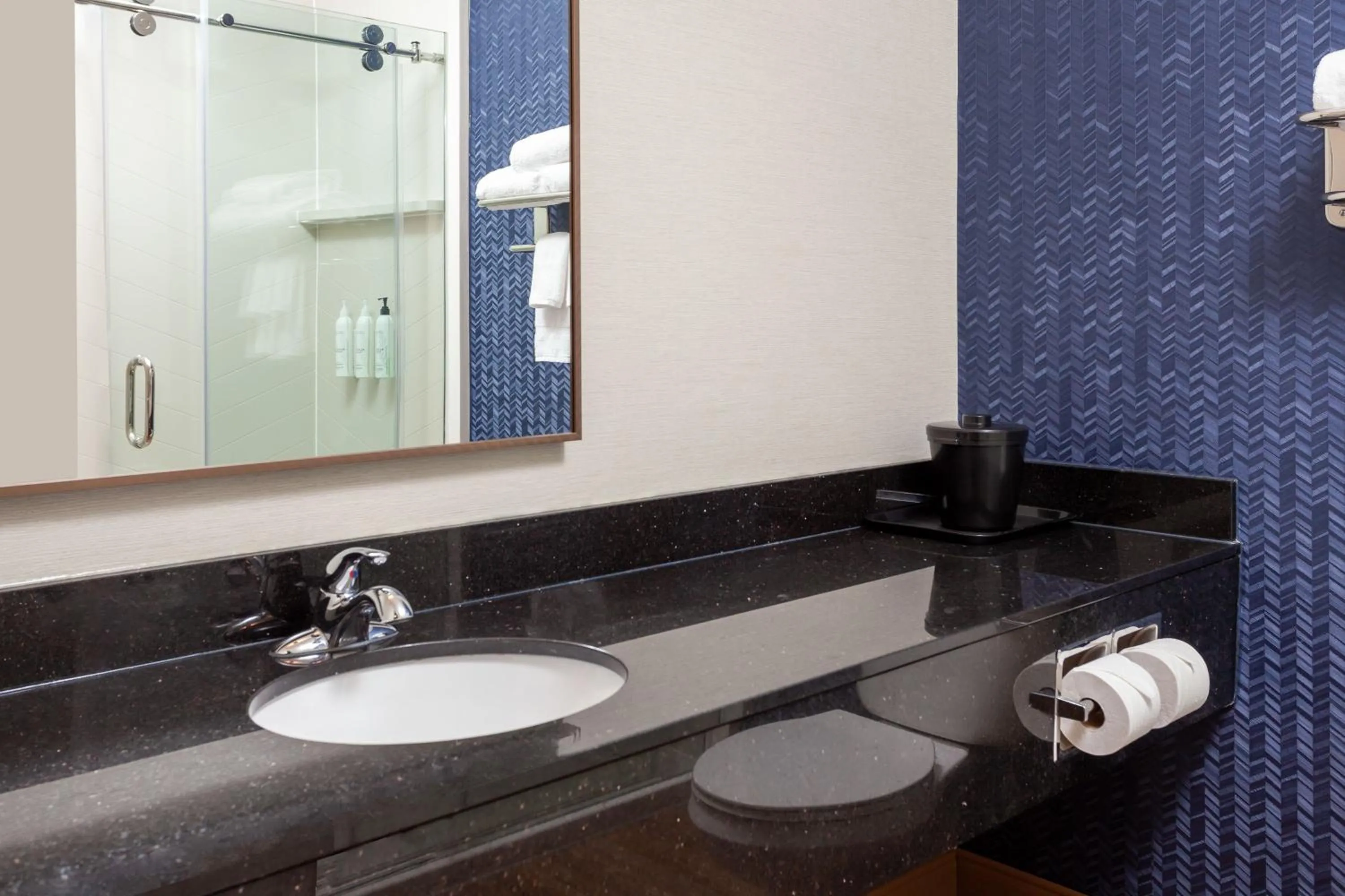 Bathroom in Fairfield Inn by Marriott North Little Rock