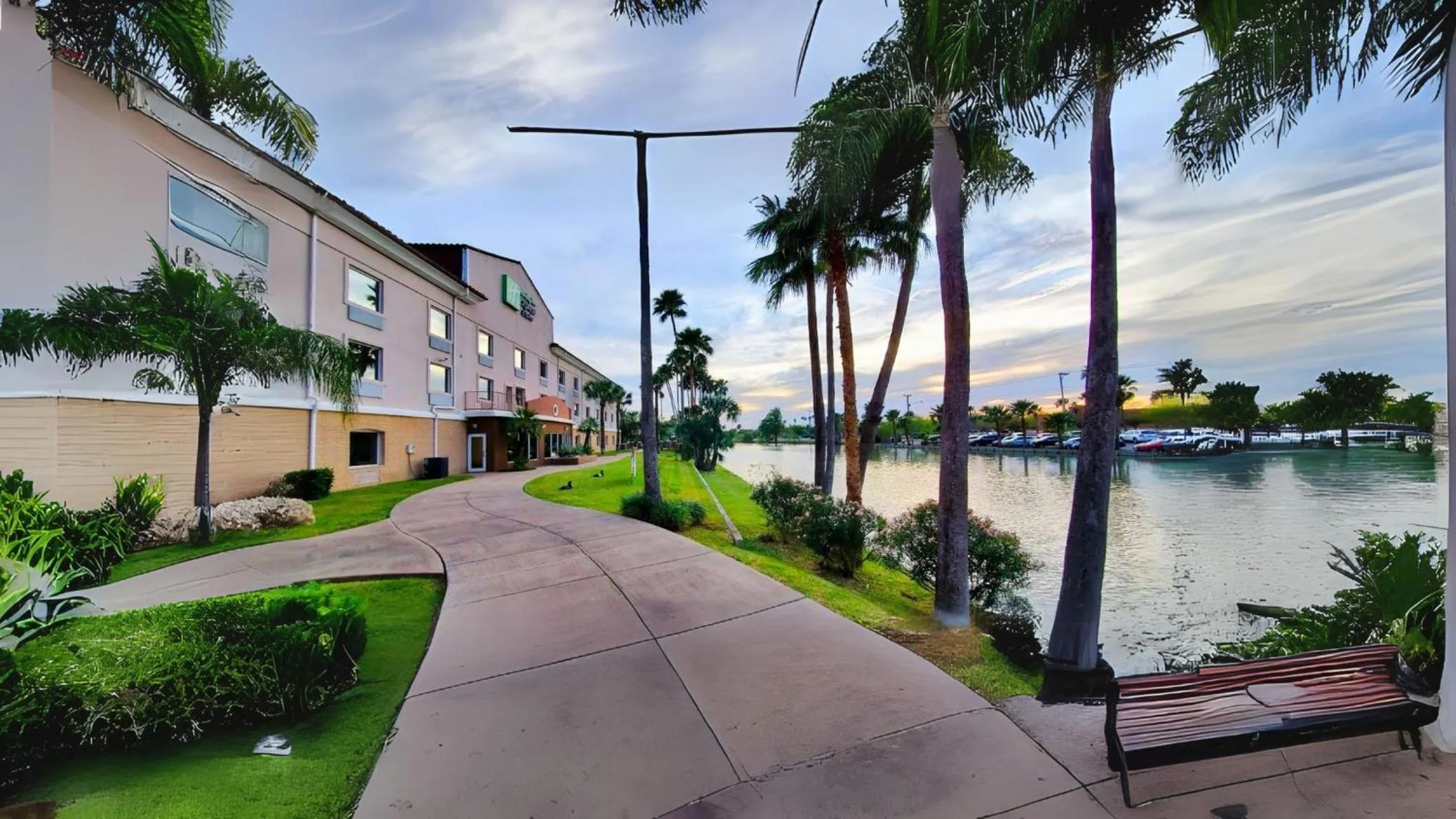 Property building in Holiday Inn Express Hotel and Suites Brownsville by IHG