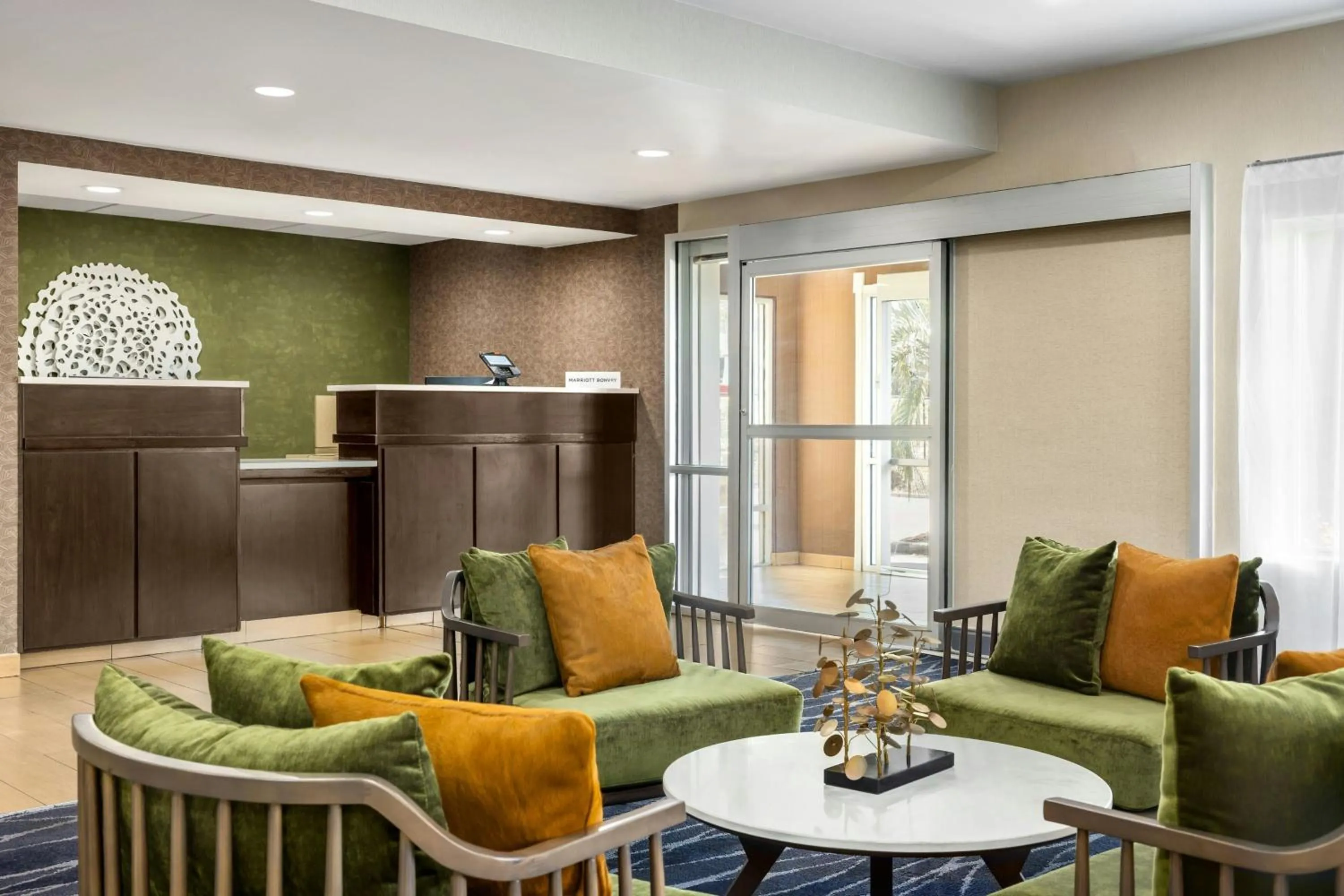 Lobby or reception in Fairfield Inn & Suites Hattiesburg / University