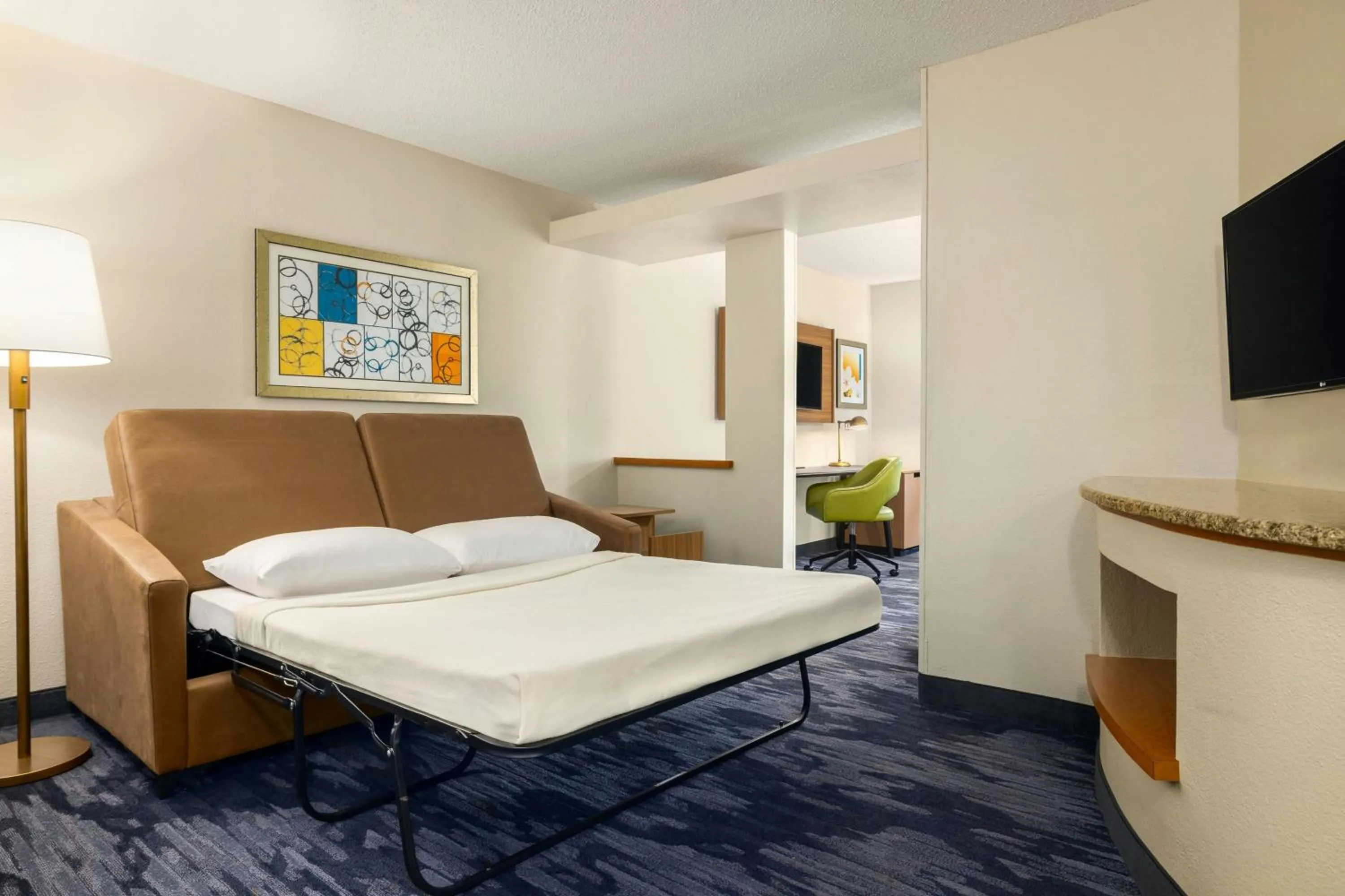 Bedroom, Bed in Fairfield Inn & Suites Hattiesburg / University