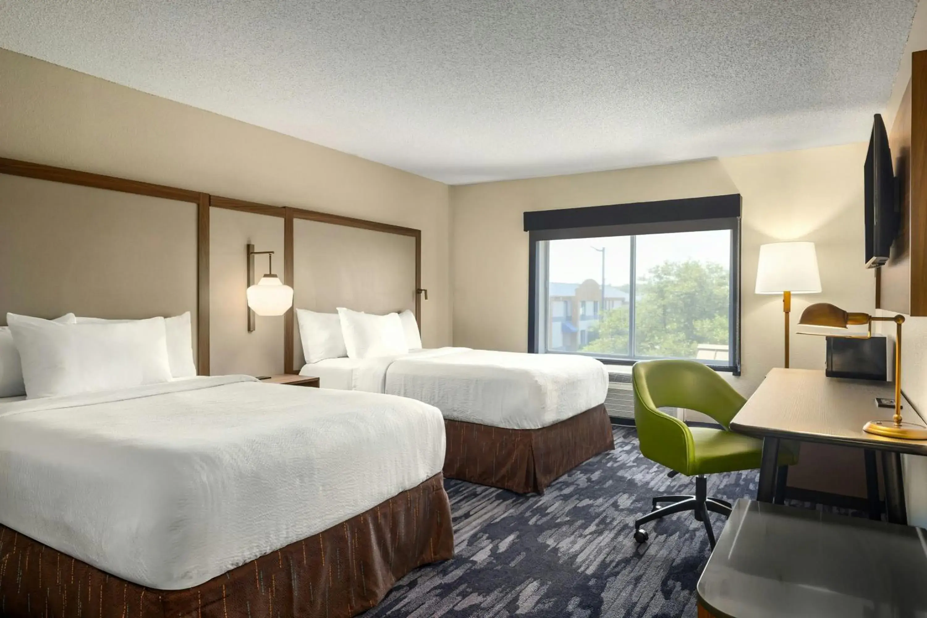 Double Room with Two Double Beds in Fairfield Inn & Suites Hattiesburg / University Double Room with Two Double Beds in Fairfield Inn & Suites Hattiesburg / University