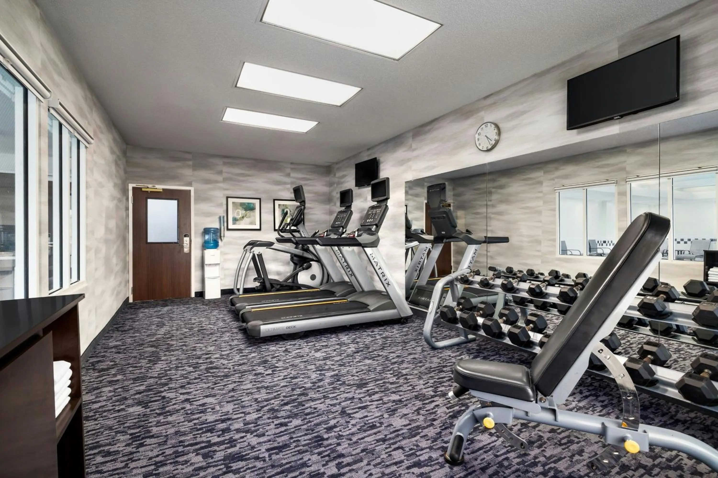 Fitness centre/facilities in Fairfield Inn & Suites Hattiesburg / University