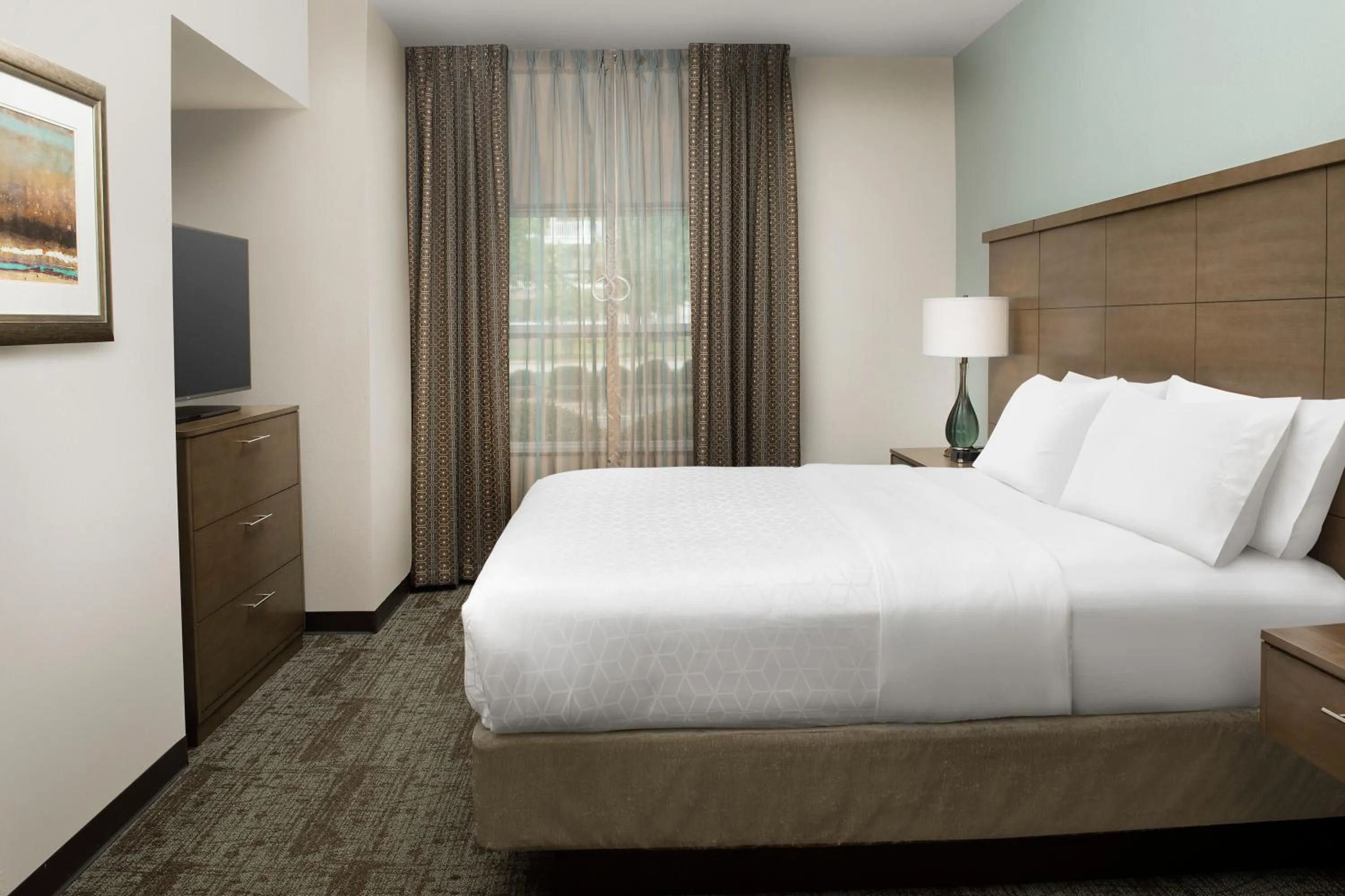 TV and multimedia, Bed in Staybridge Suites Greenville I-85 Woodruff Road by IHG