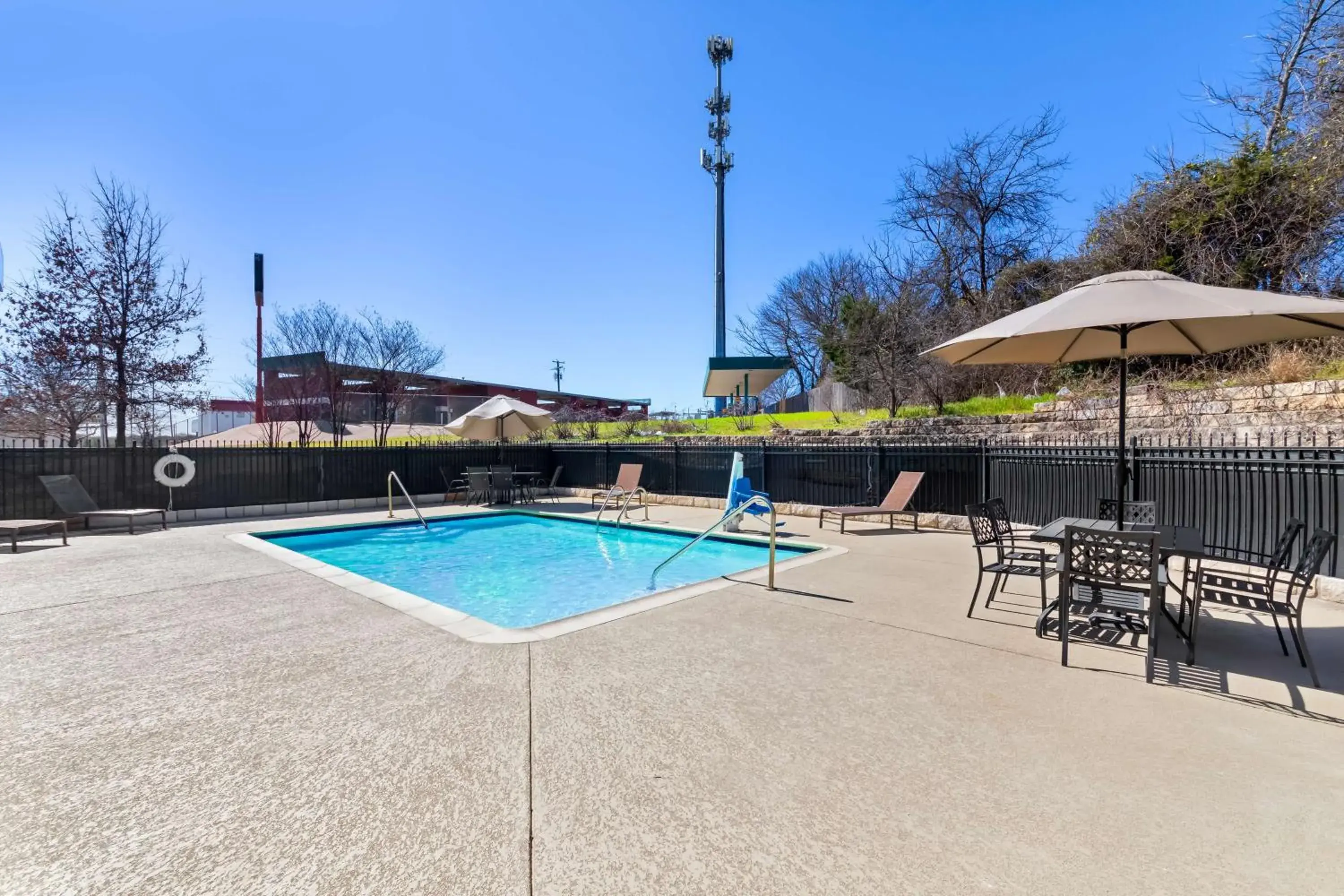 Pool view in Best Western Harker Heights Pool view in Best Western Harker Heights
