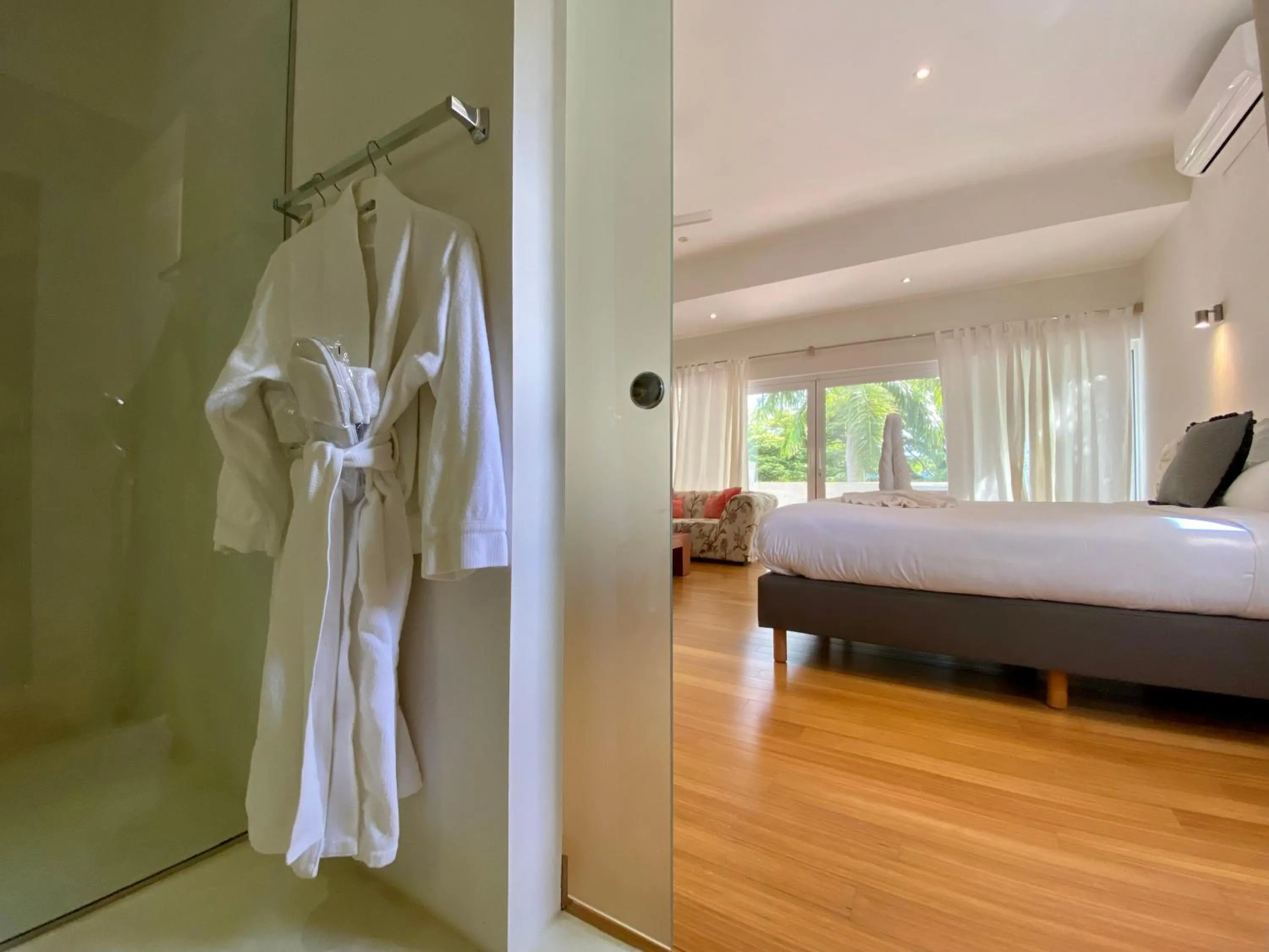 Bed in CASA-22 Luxury Boutique Hotel