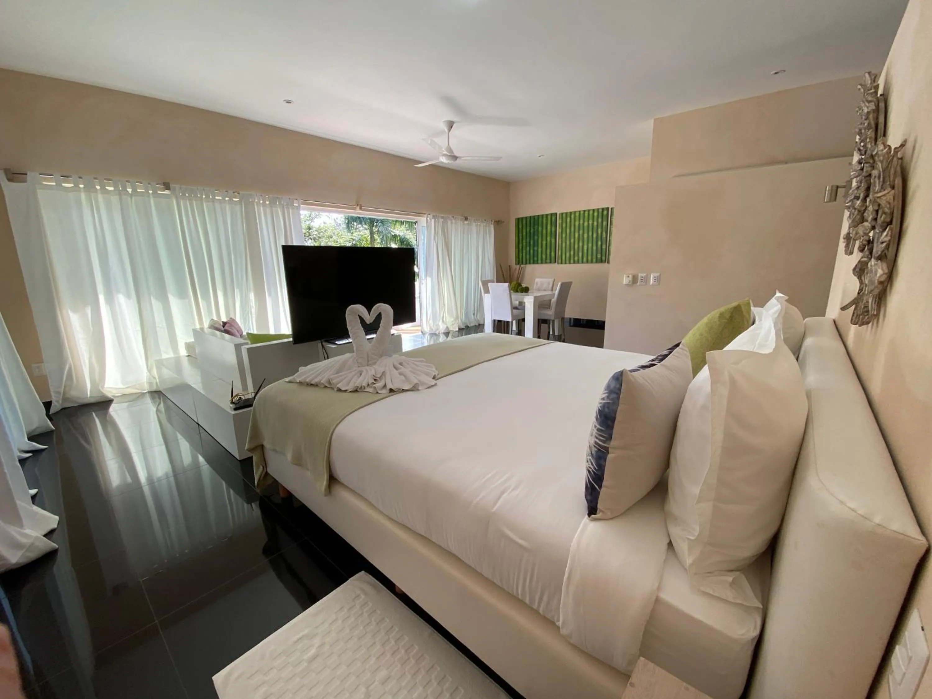 Bed in CASA-22 Luxury Boutique Hotel