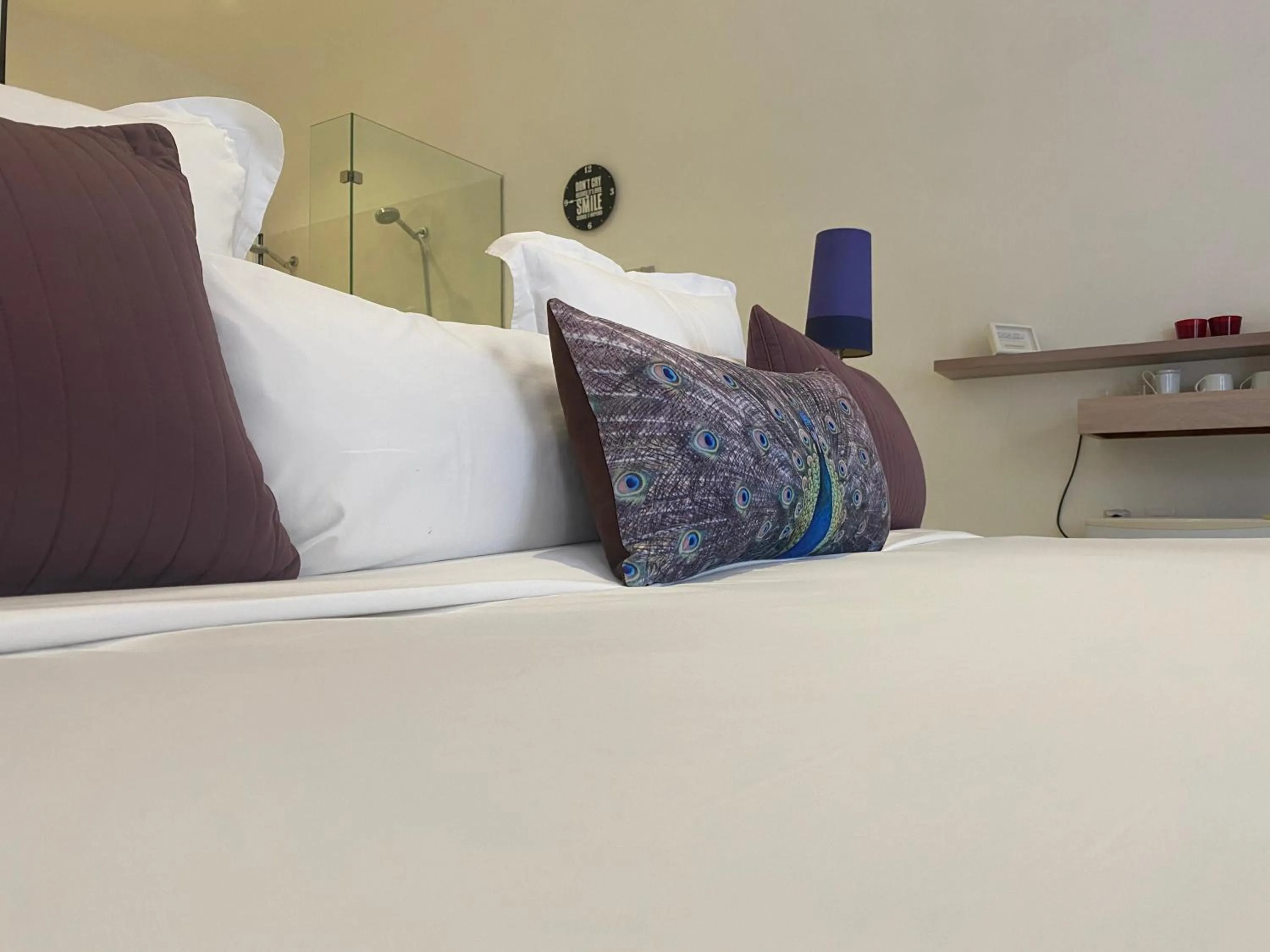 Bed in CASA-22 Luxury Boutique Hotel