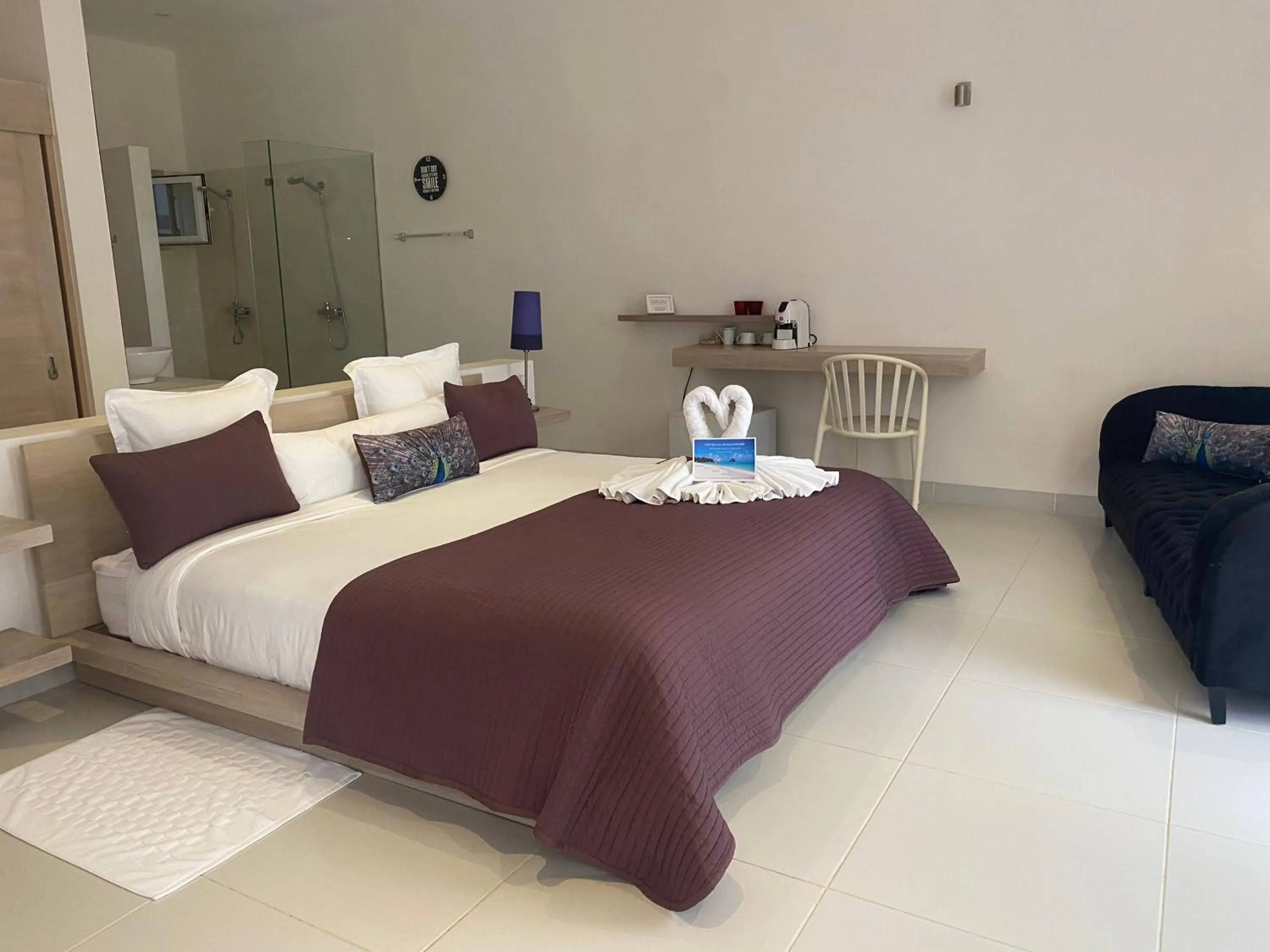 Bathroom, Bed in CASA-22 Luxury Boutique Hotel