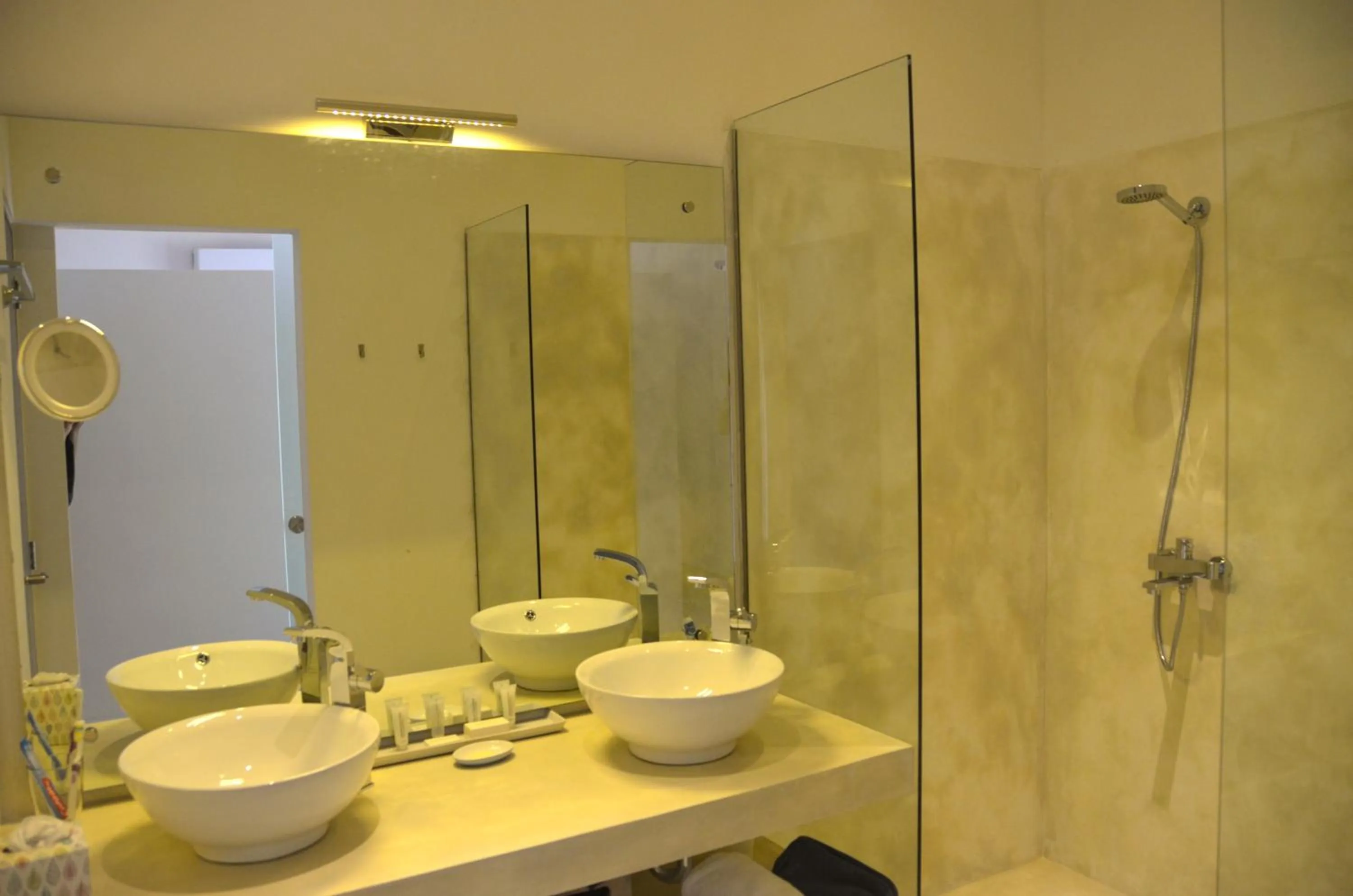 Shower in CASA-22 Luxury Boutique Hotel