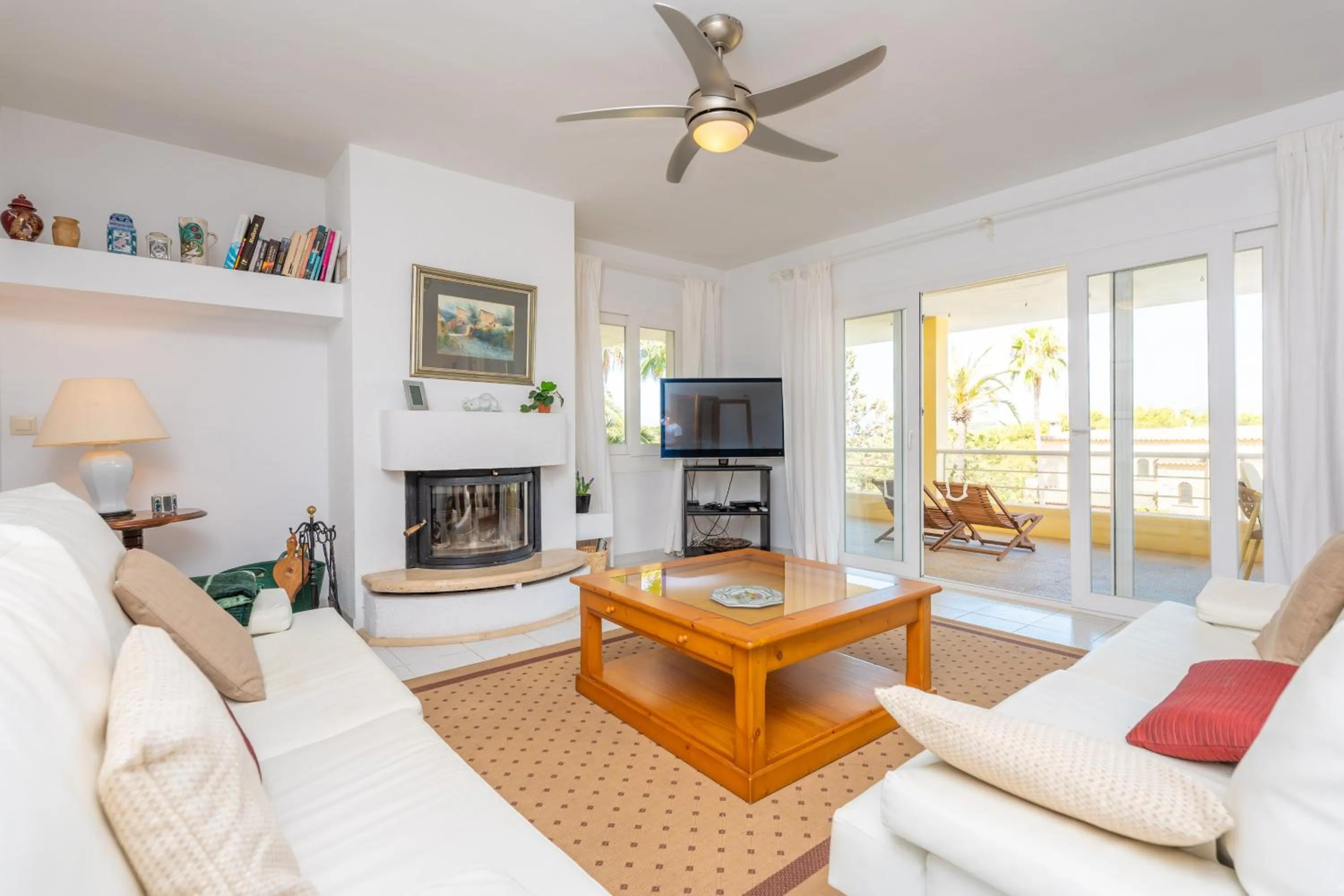 Living room in Villa Berry