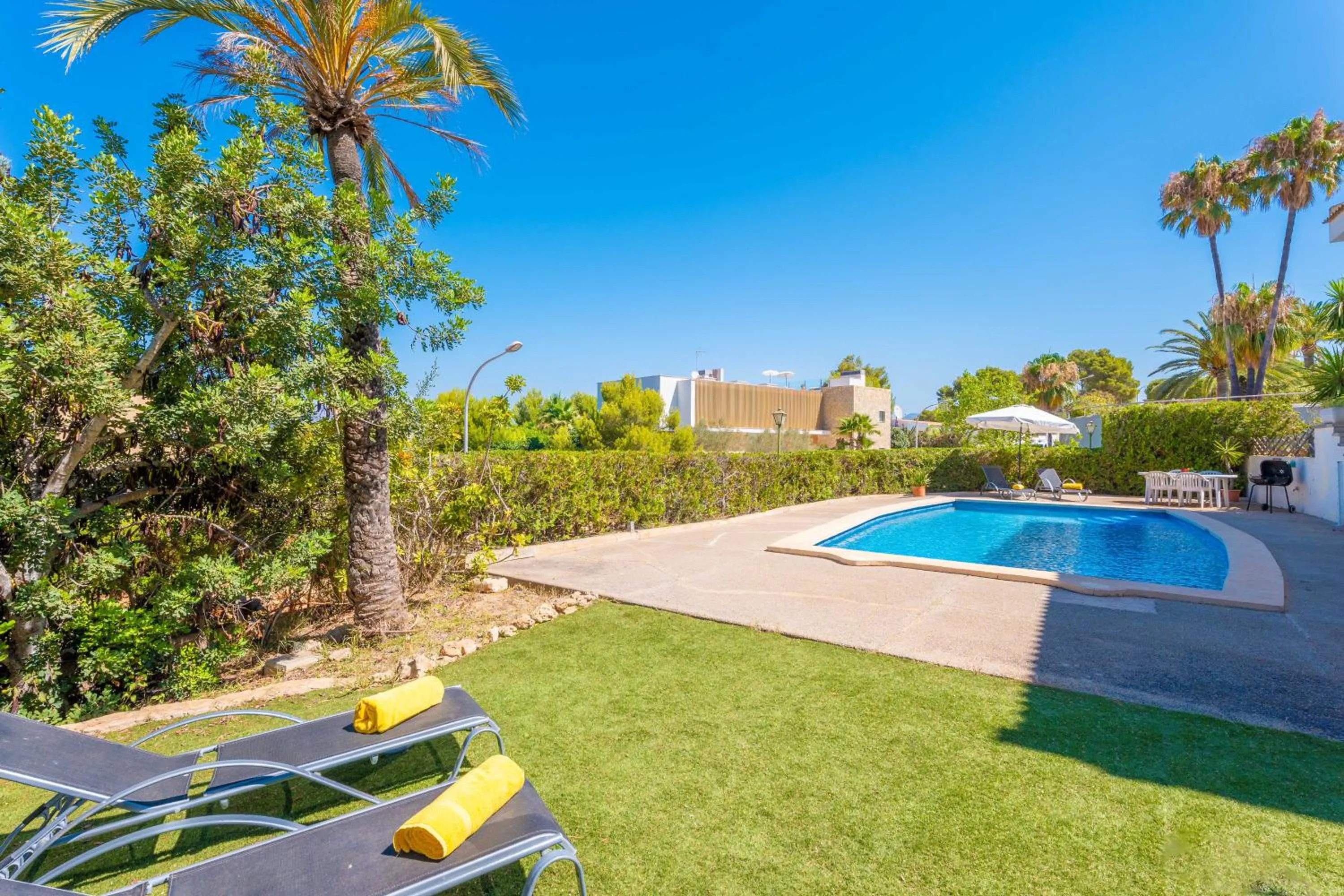 Garden in Villa Berry