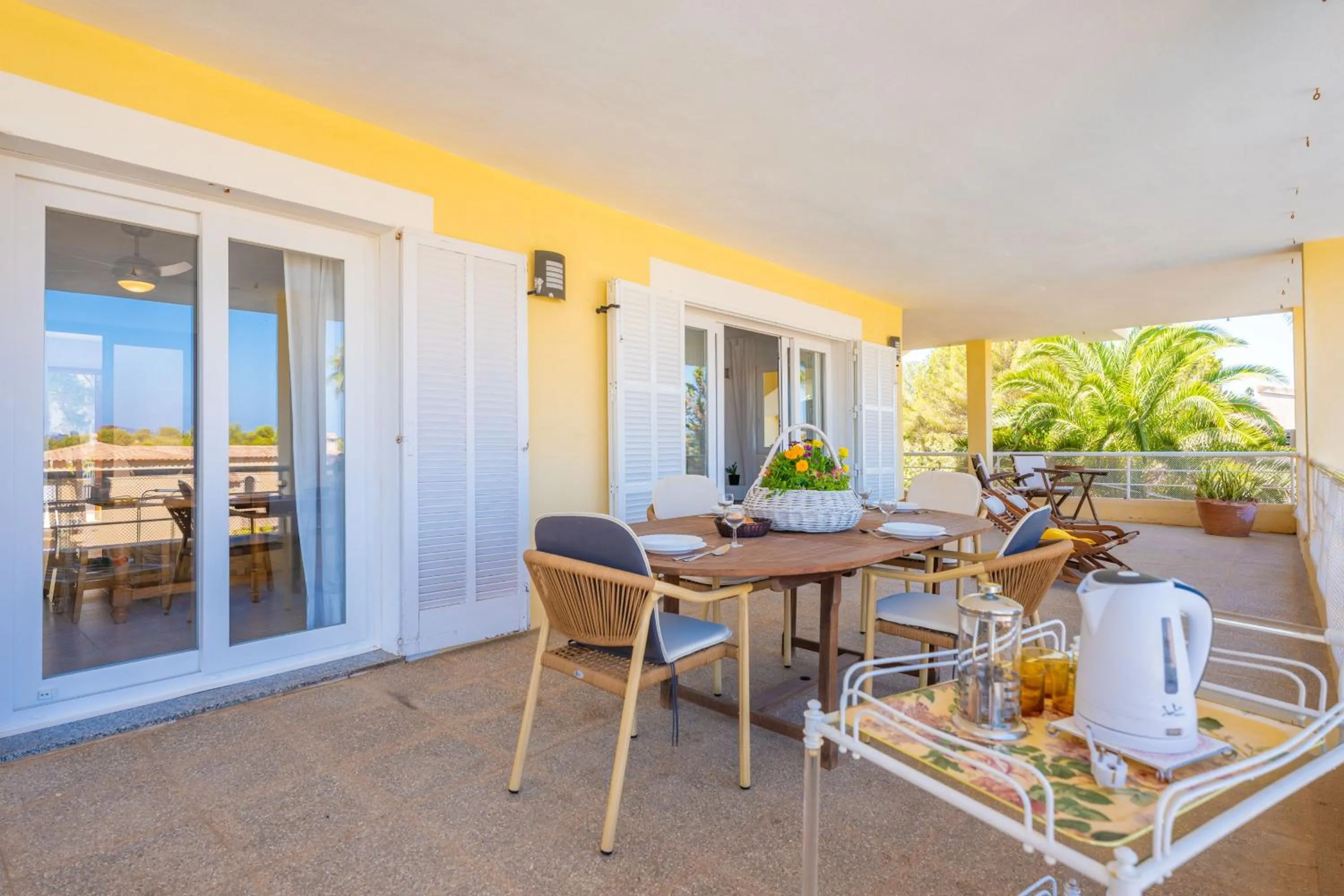 Balcony/Terrace in Villa Berry