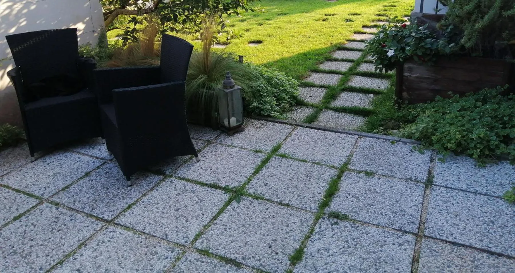 Garden in Il Piccolo B&B