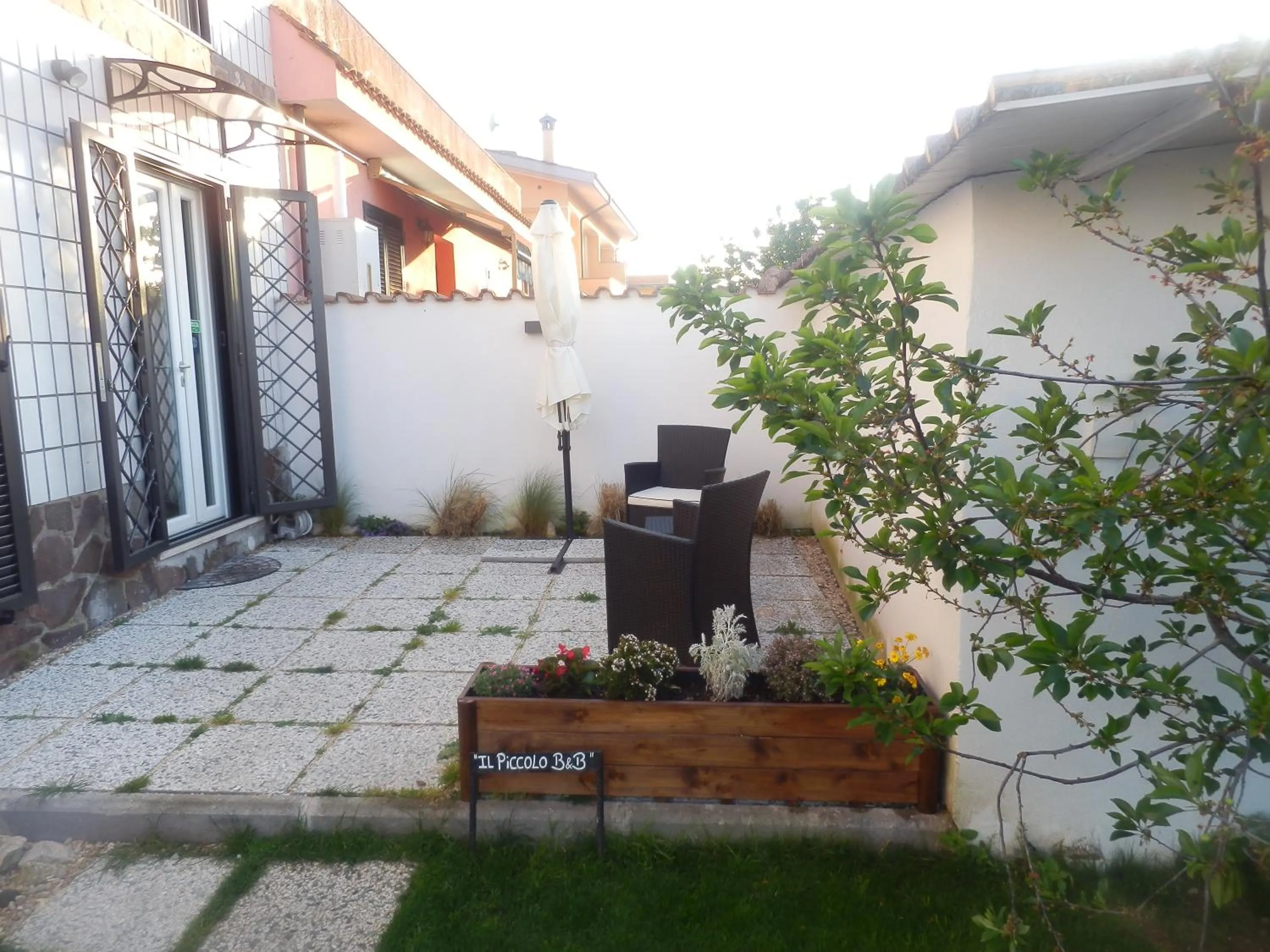 Garden in Il Piccolo B&B