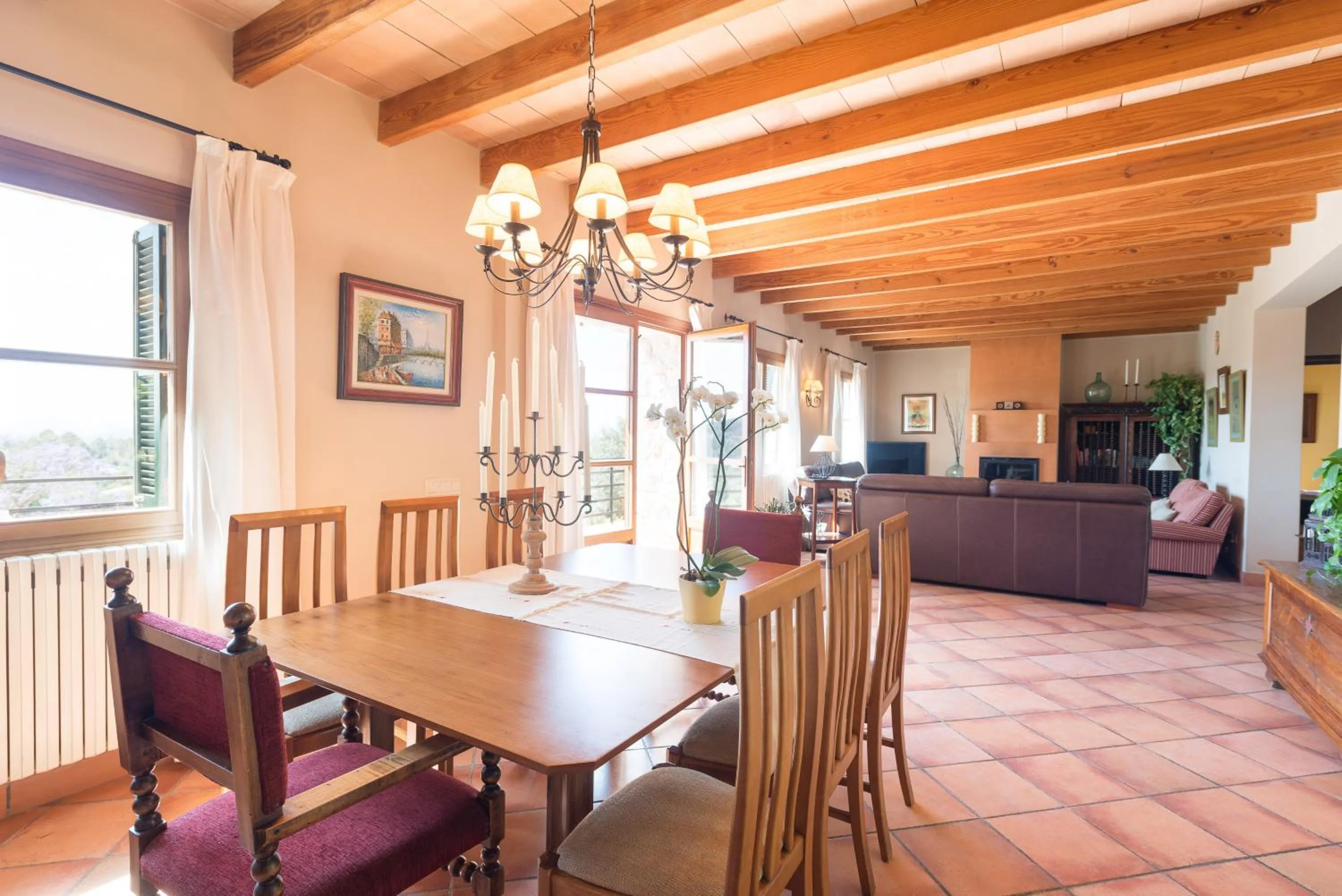 Living room in Es Pinar