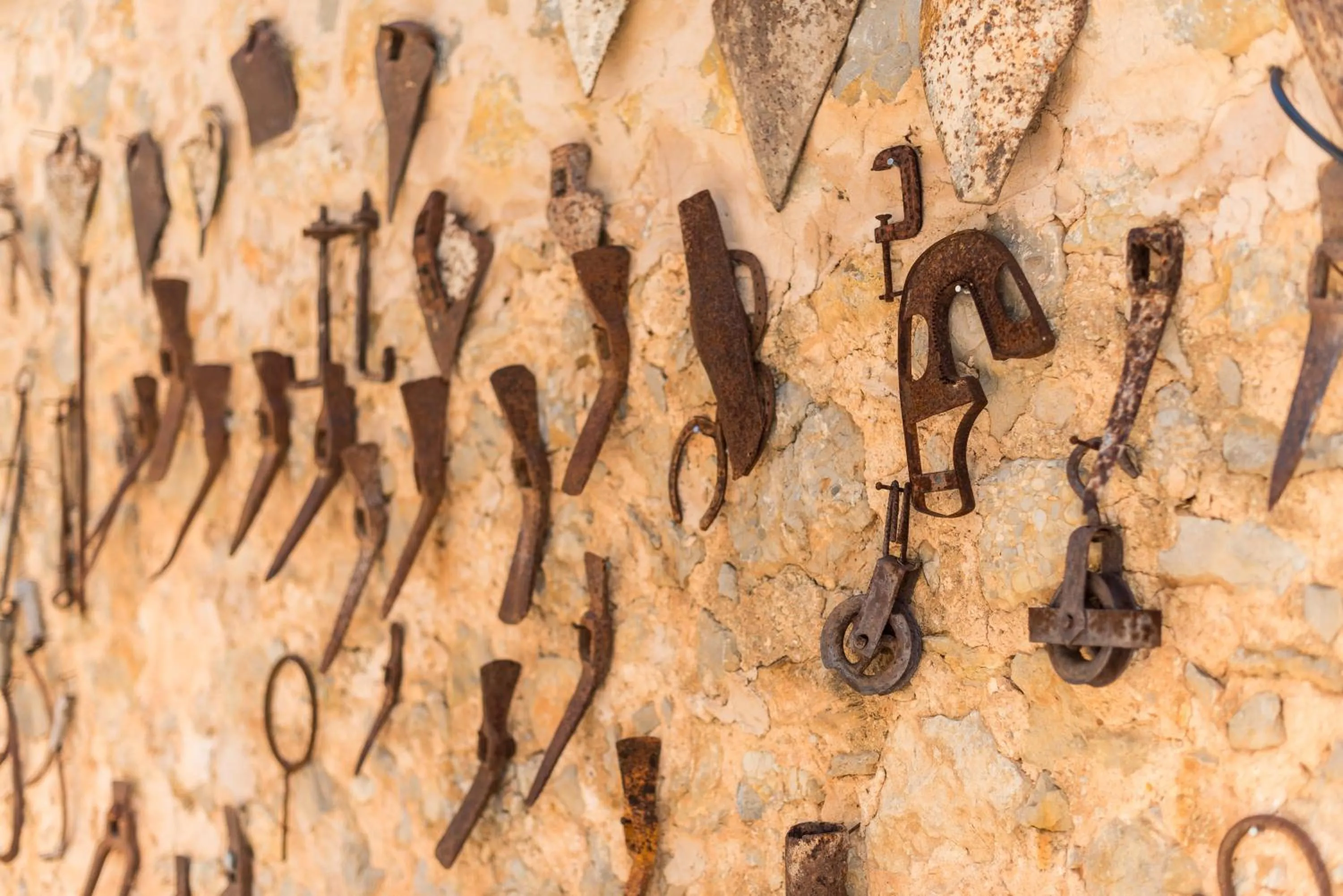 Decorative detail in Es Pinar