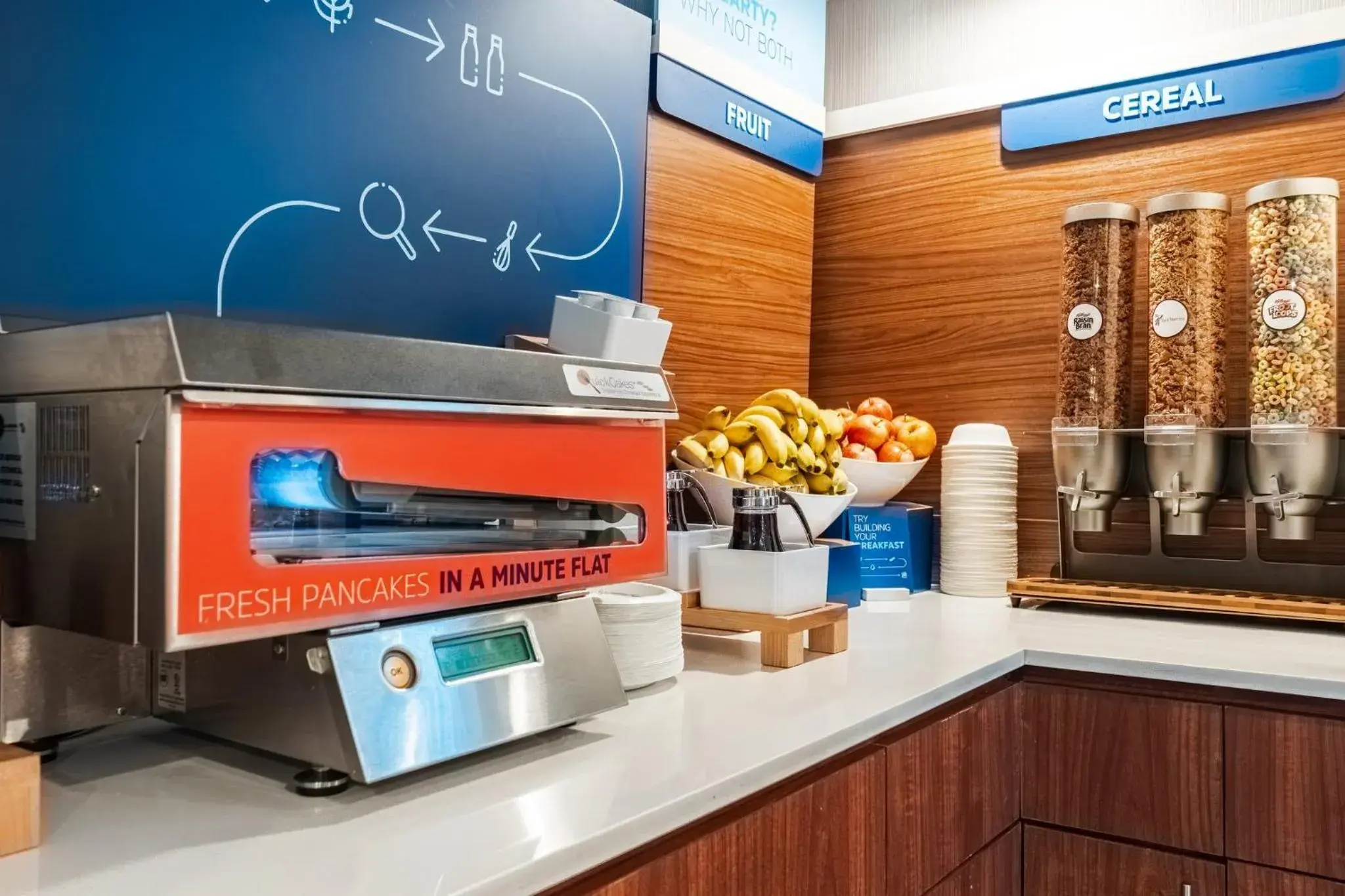 Breakfast in Holiday Inn Express Maspeth by IHG Breakfast in Holiday Inn Express Maspeth by IHG