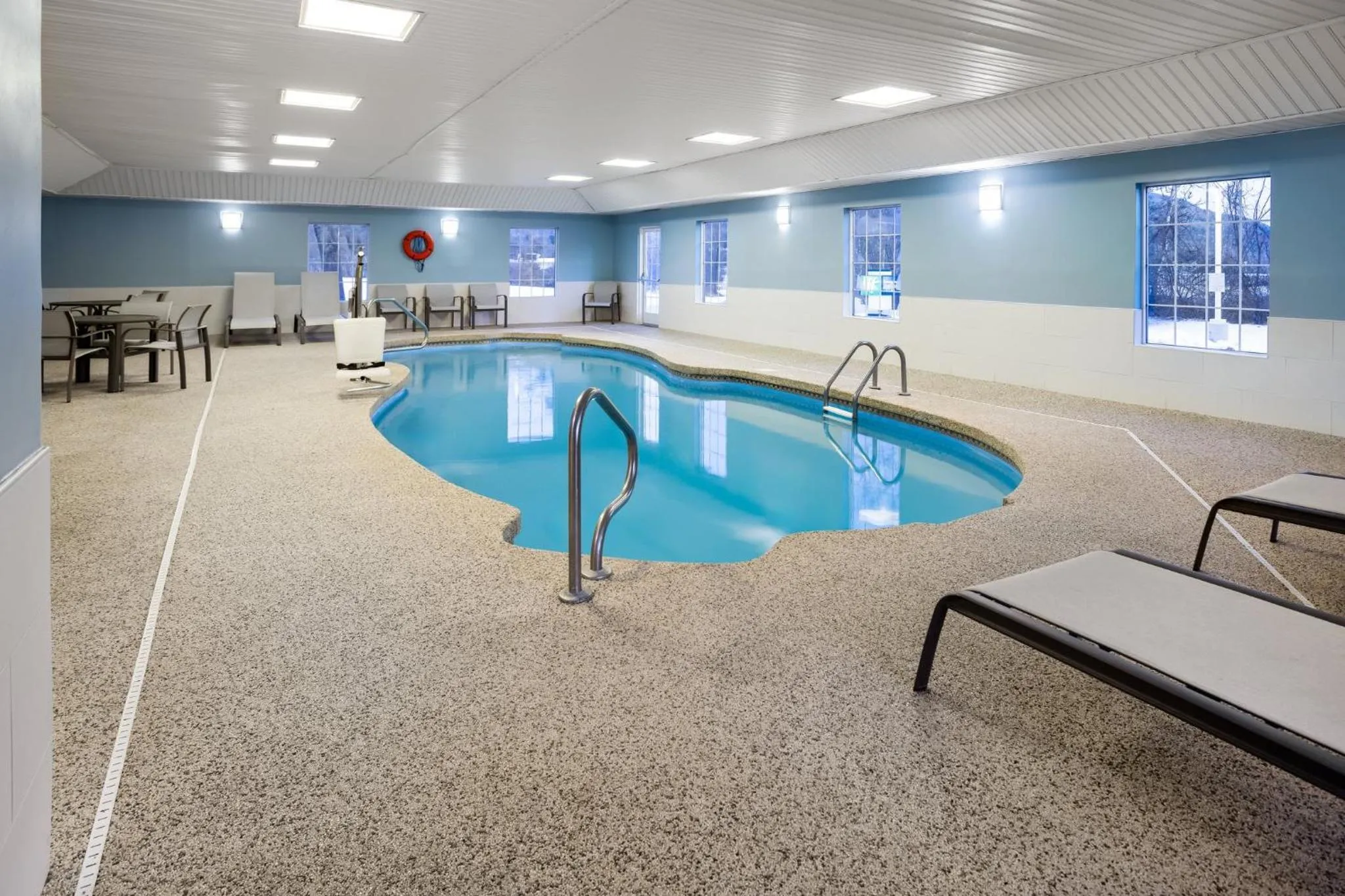Swimming pool in Holiday Inn Express Hotel & Suites Brattleboro by IHG