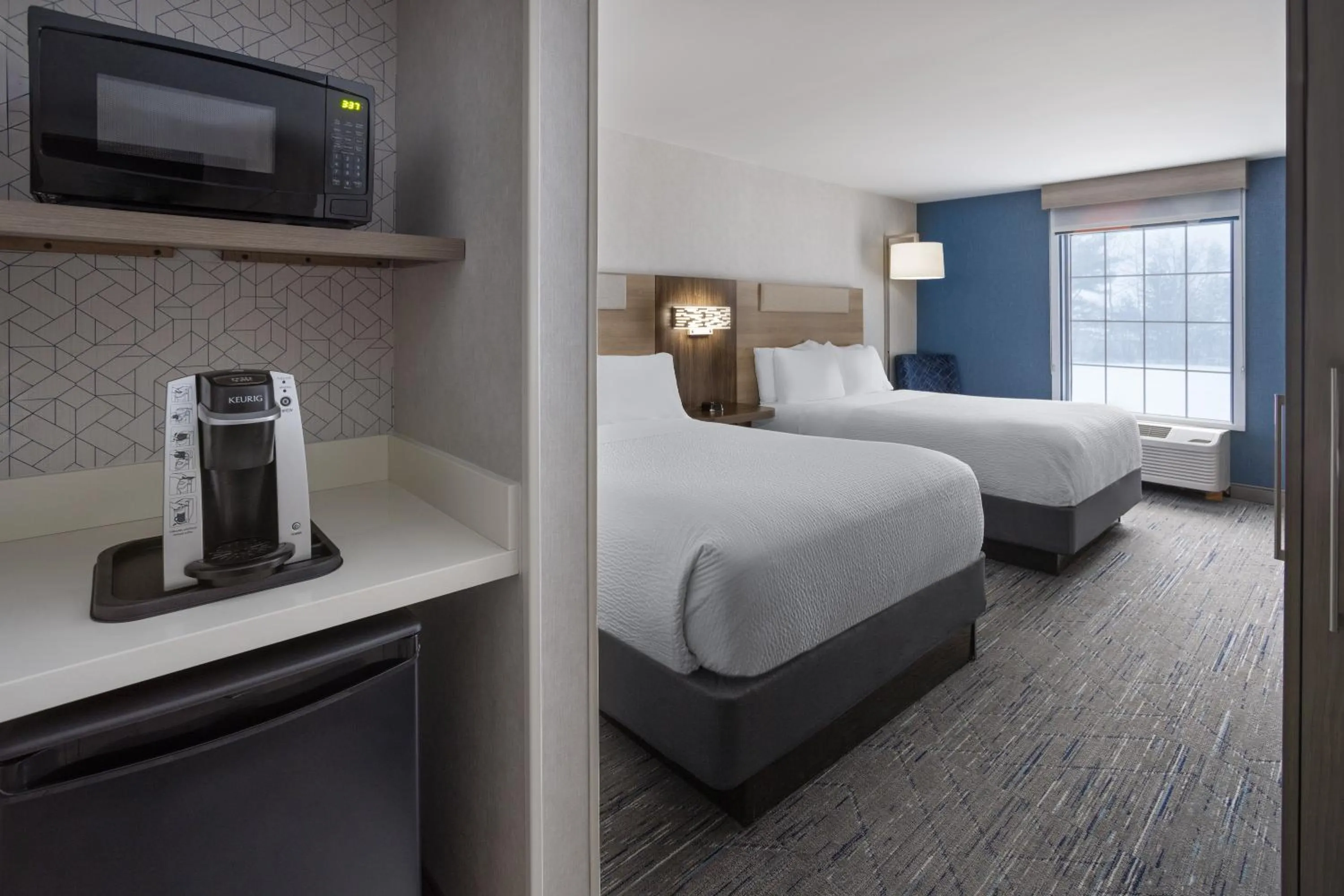 Photo of the whole room, Bed in Holiday Inn Express Hotel & Suites Brattleboro by IHG