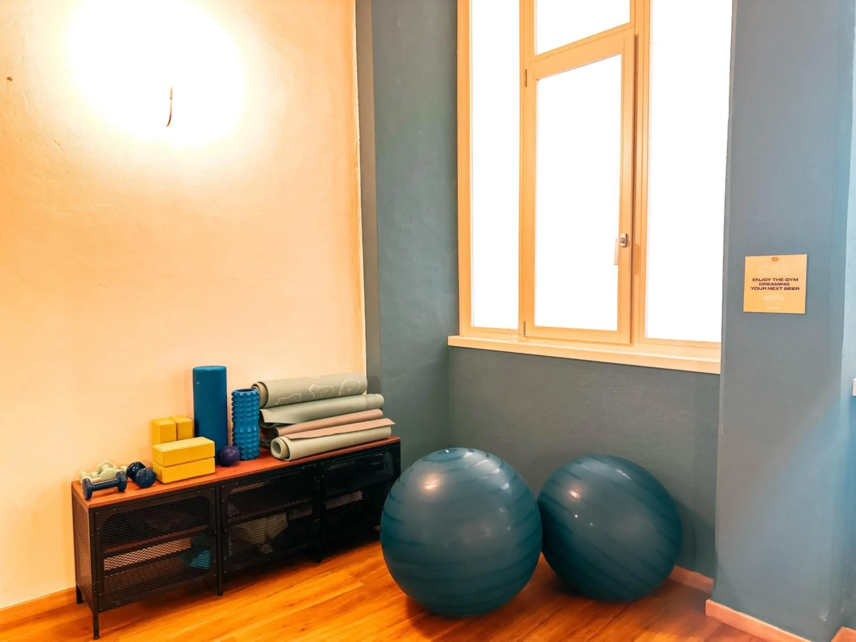 Fitness centre/facilities in Hotel Bello by Ostello Bello Fitness centre/facilities in Hotel Bello by Ostello Bello