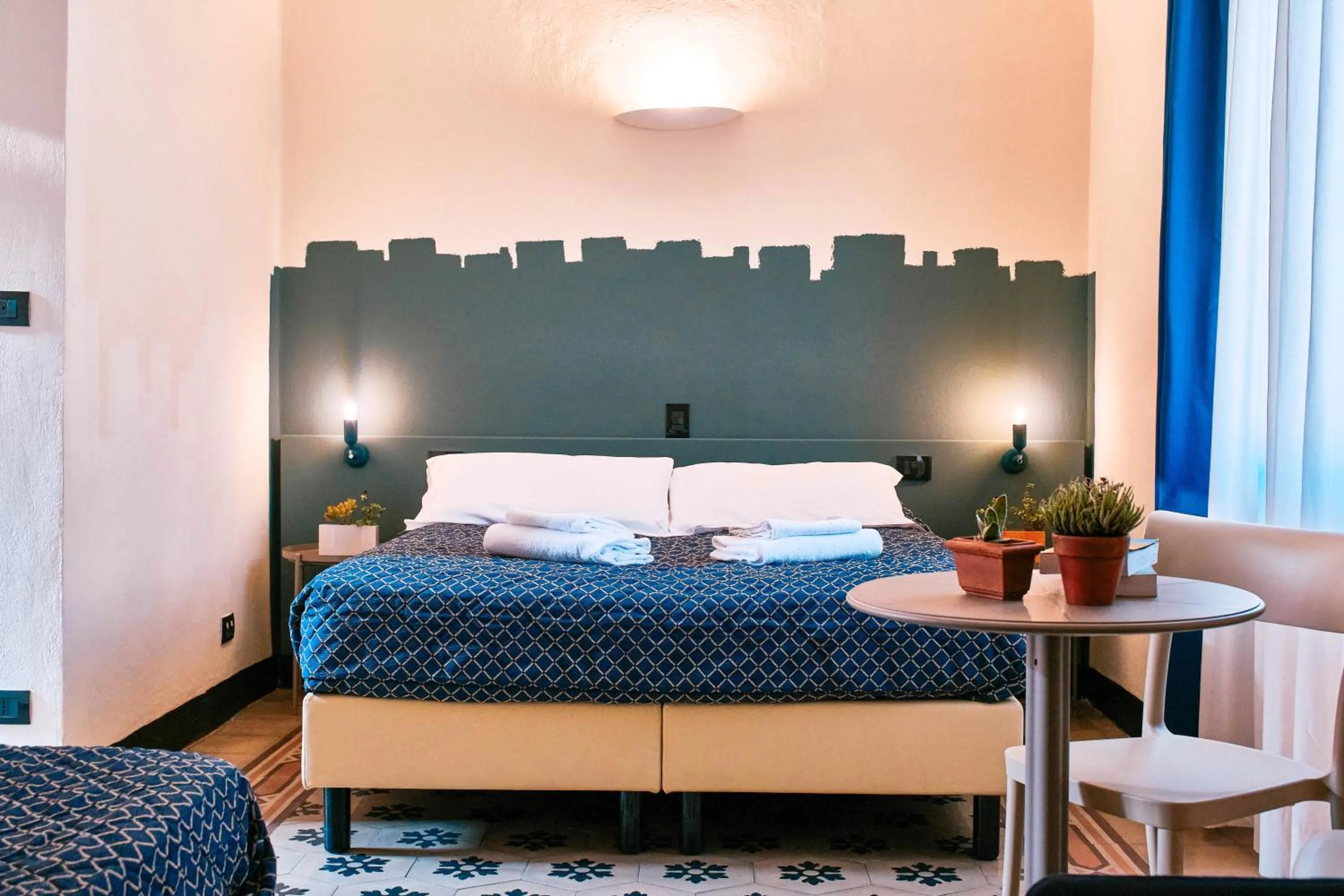 Bedroom, Bed in Hotel Bello by Ostello Bello