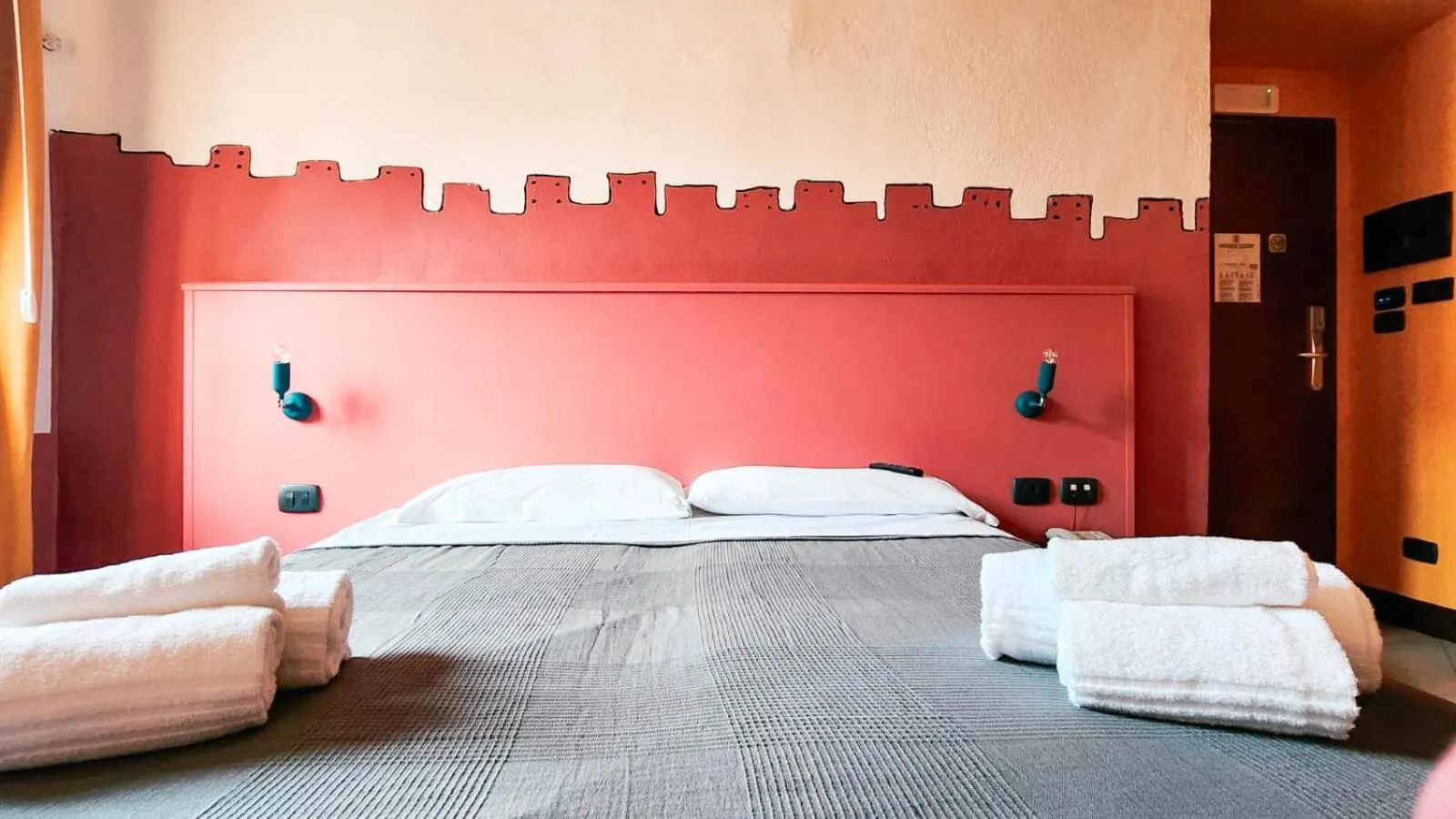 Bedroom, Bed in Hotel Bello by Ostello Bello