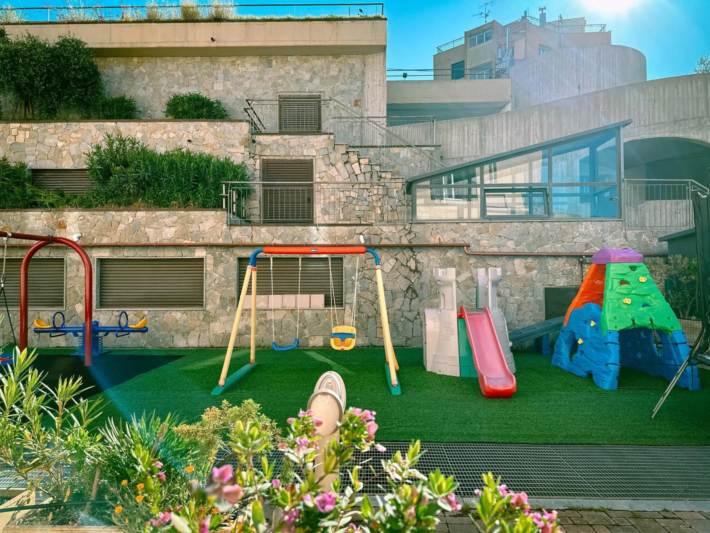 Children play ground in Hotel Bello by Ostello Bello