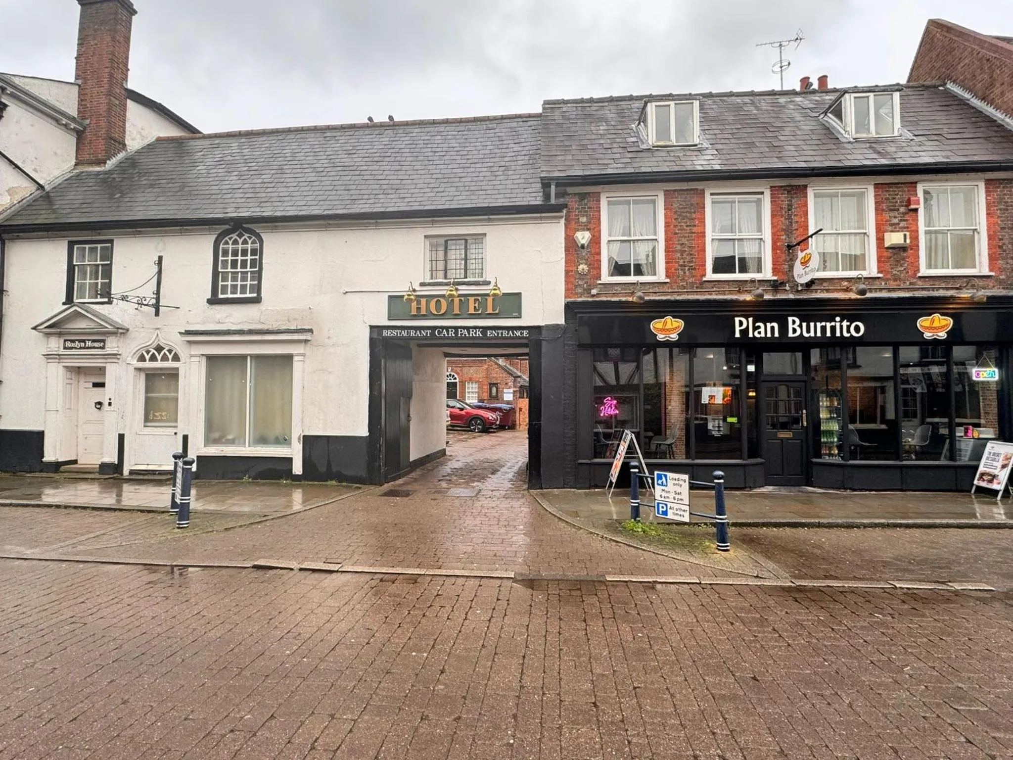 Property building in Villare Hitchin Town Centre