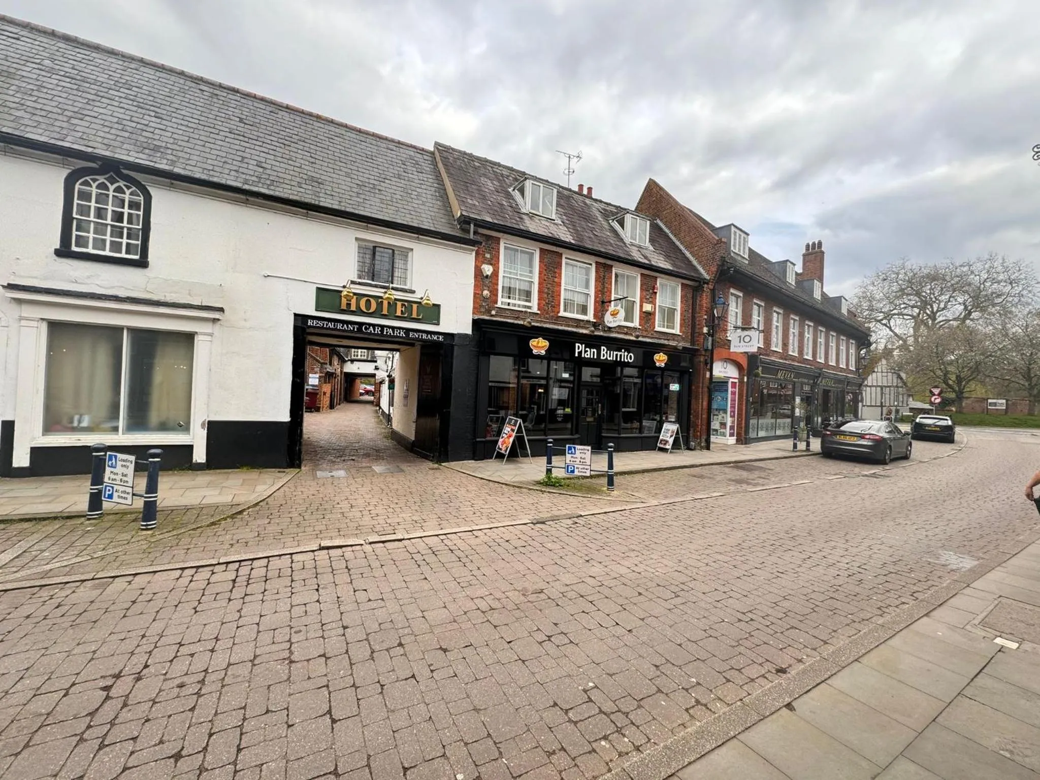 Property building in Villare Hitchin Town Centre