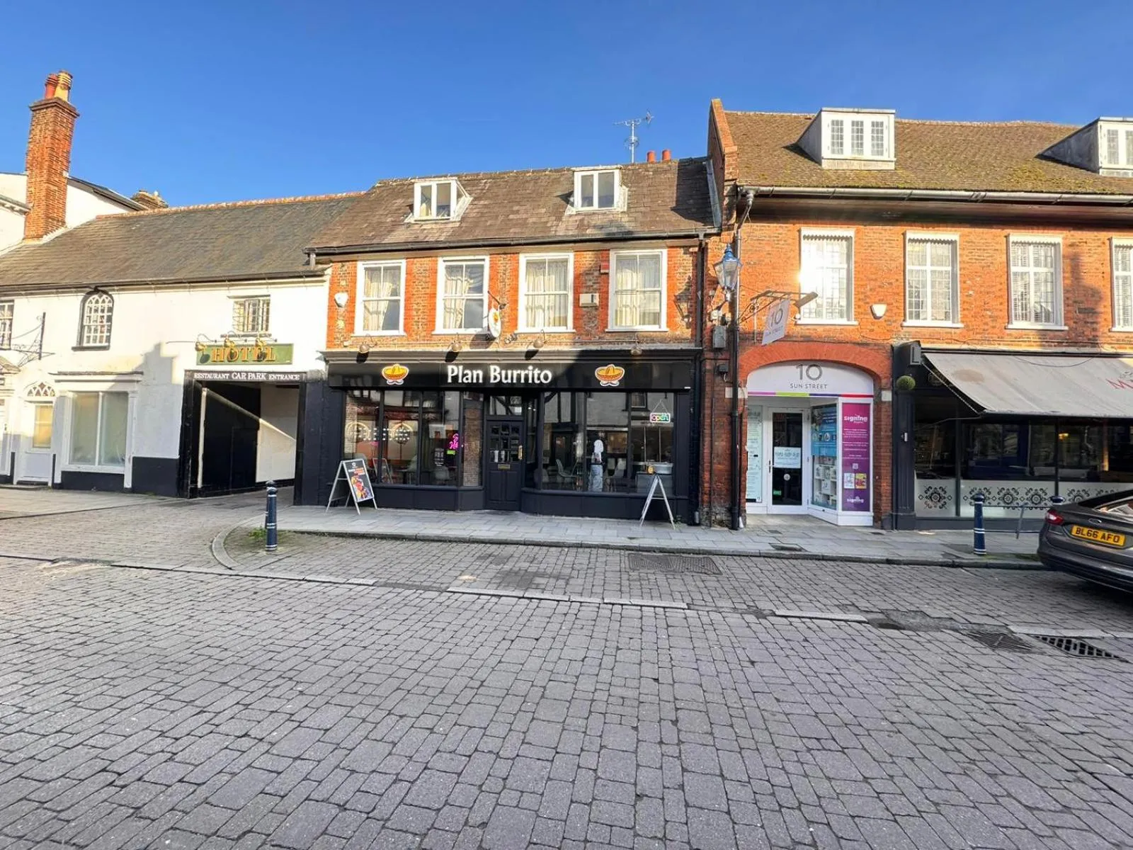 Property building in Villare Hitchin Town Centre