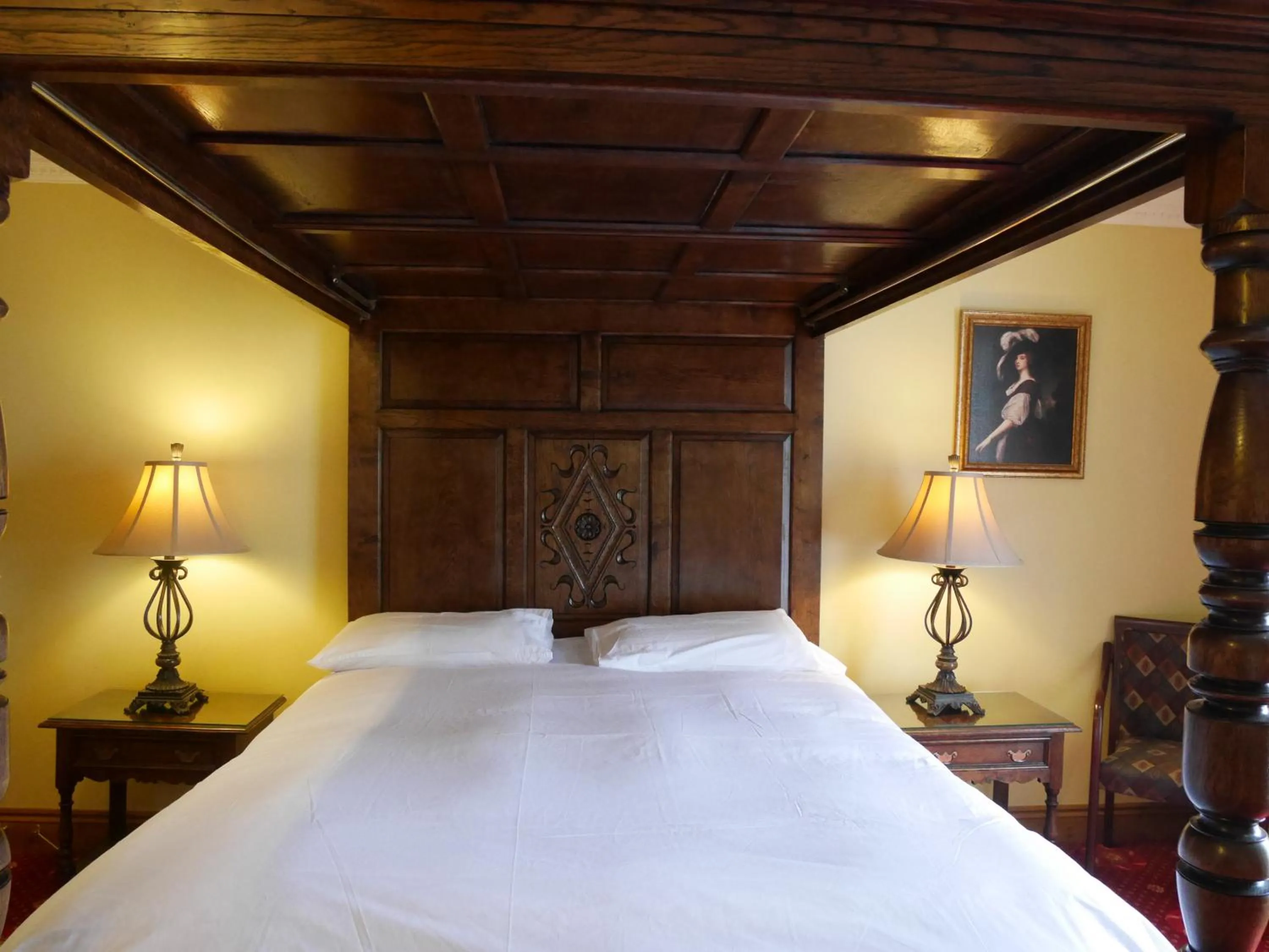 Bedroom, Bed in Villare Hitchin Town Centre