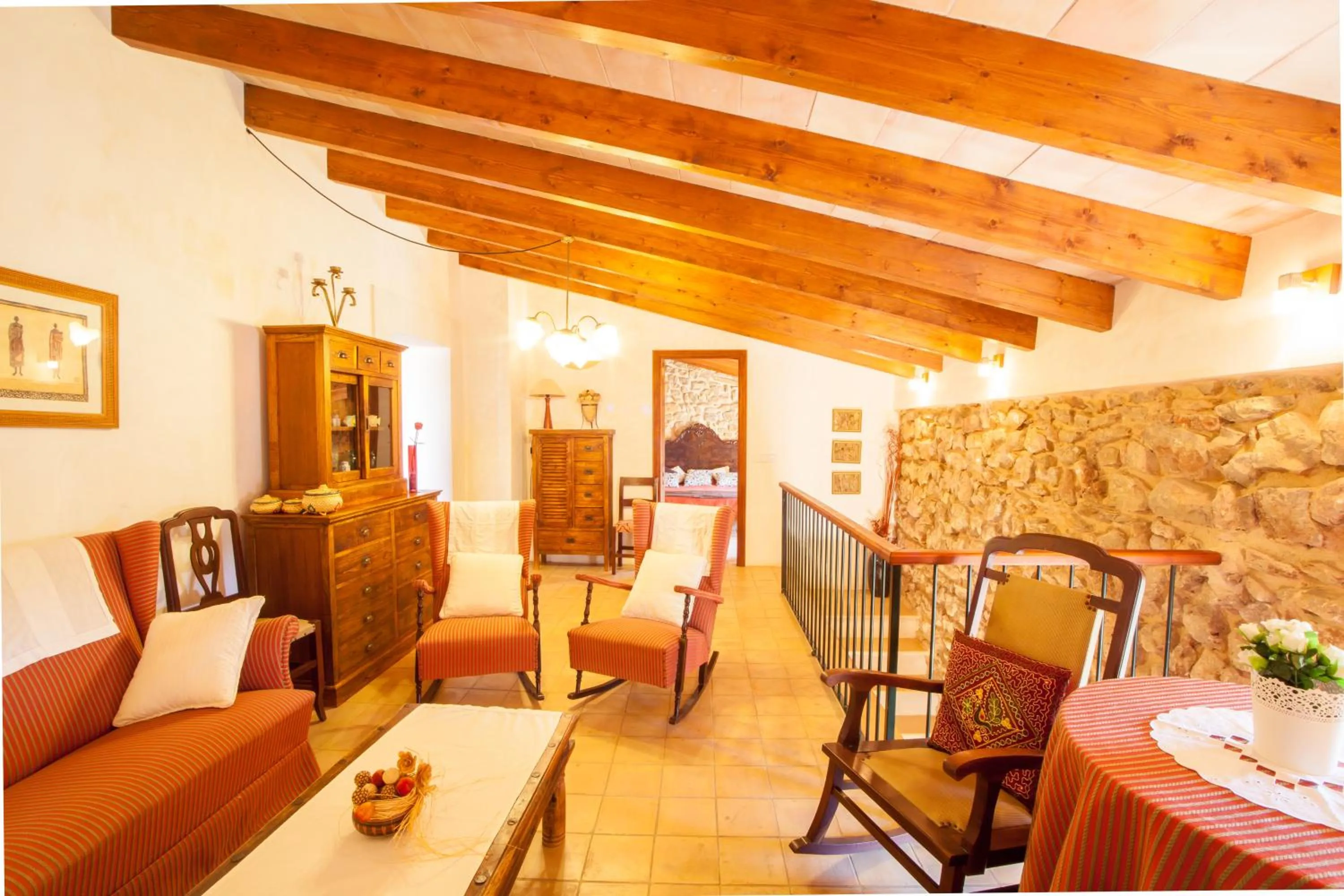 Living room in Son Gorrió