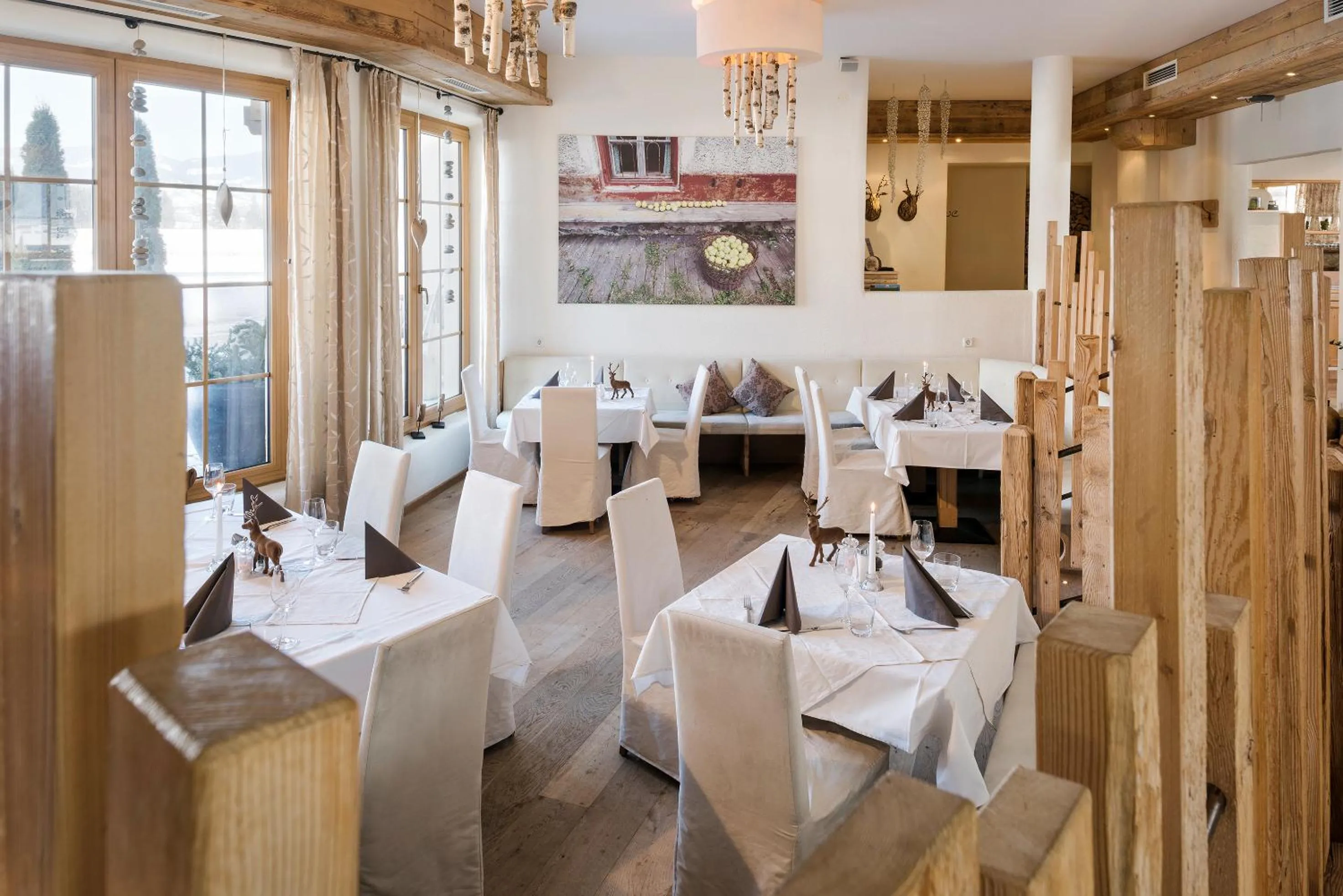 Dining area in Hotel Saliter Hof
