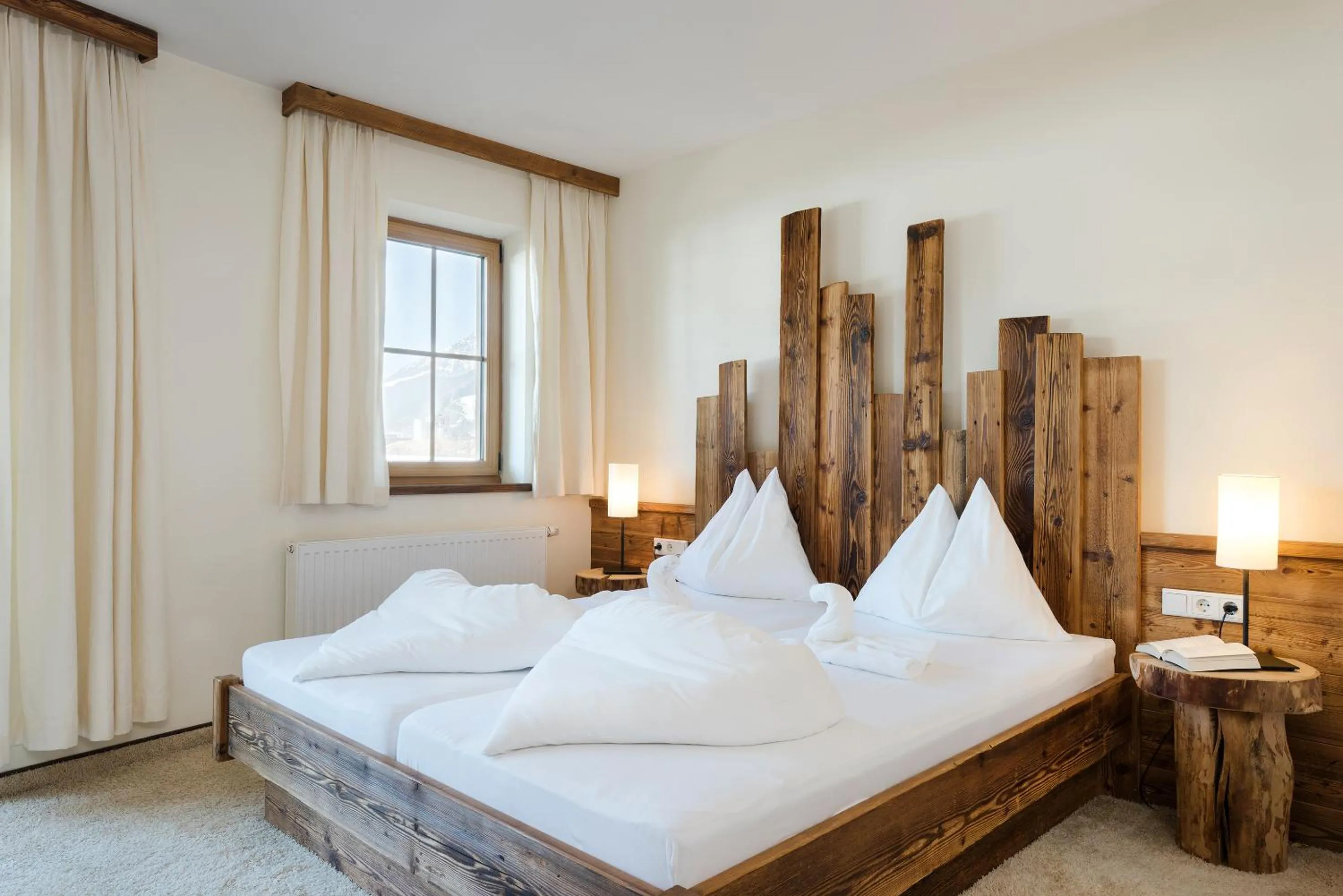 Photo of the whole room, Bed in Hotel Saliter Hof