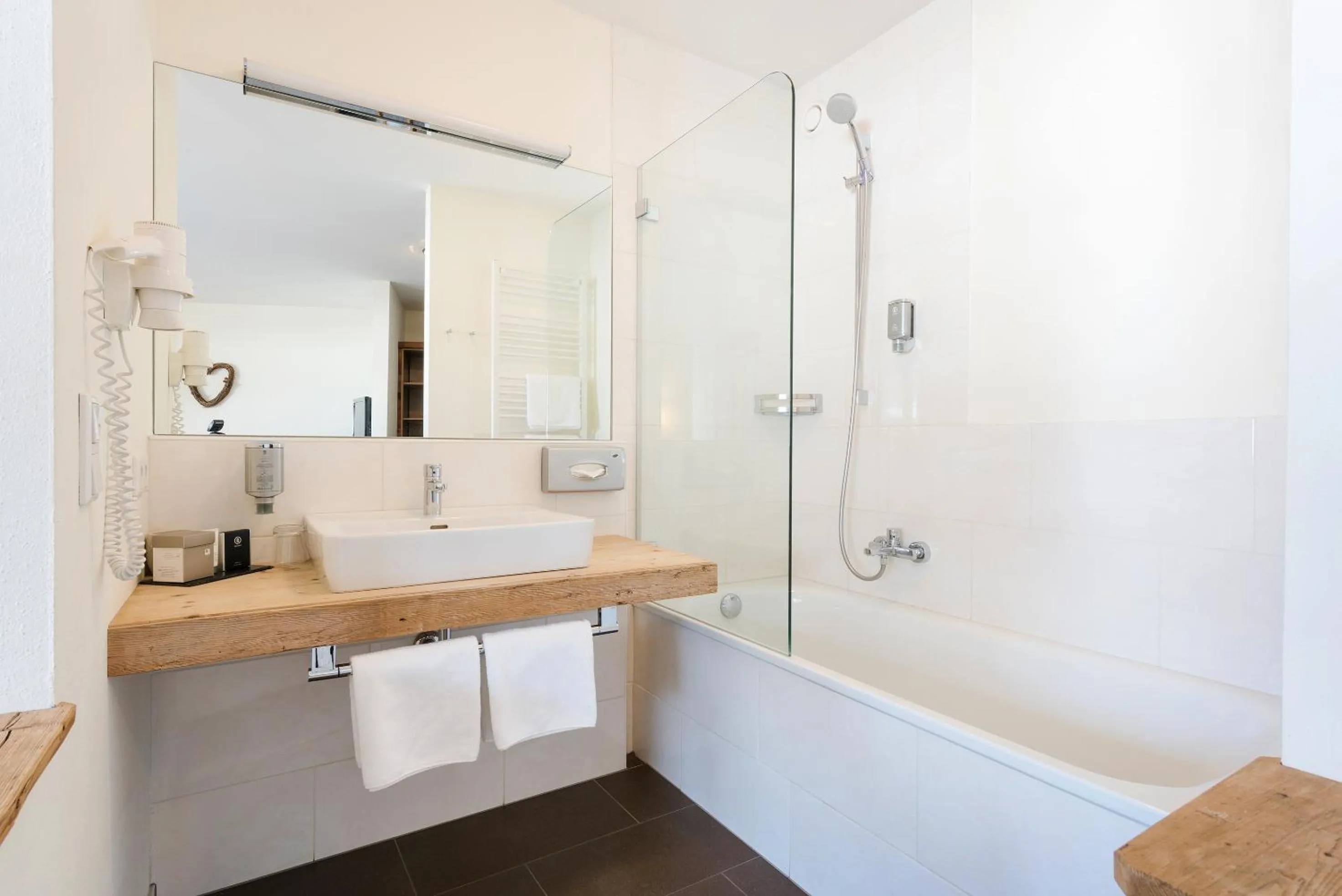 Bathroom in Hotel Saliter Hof