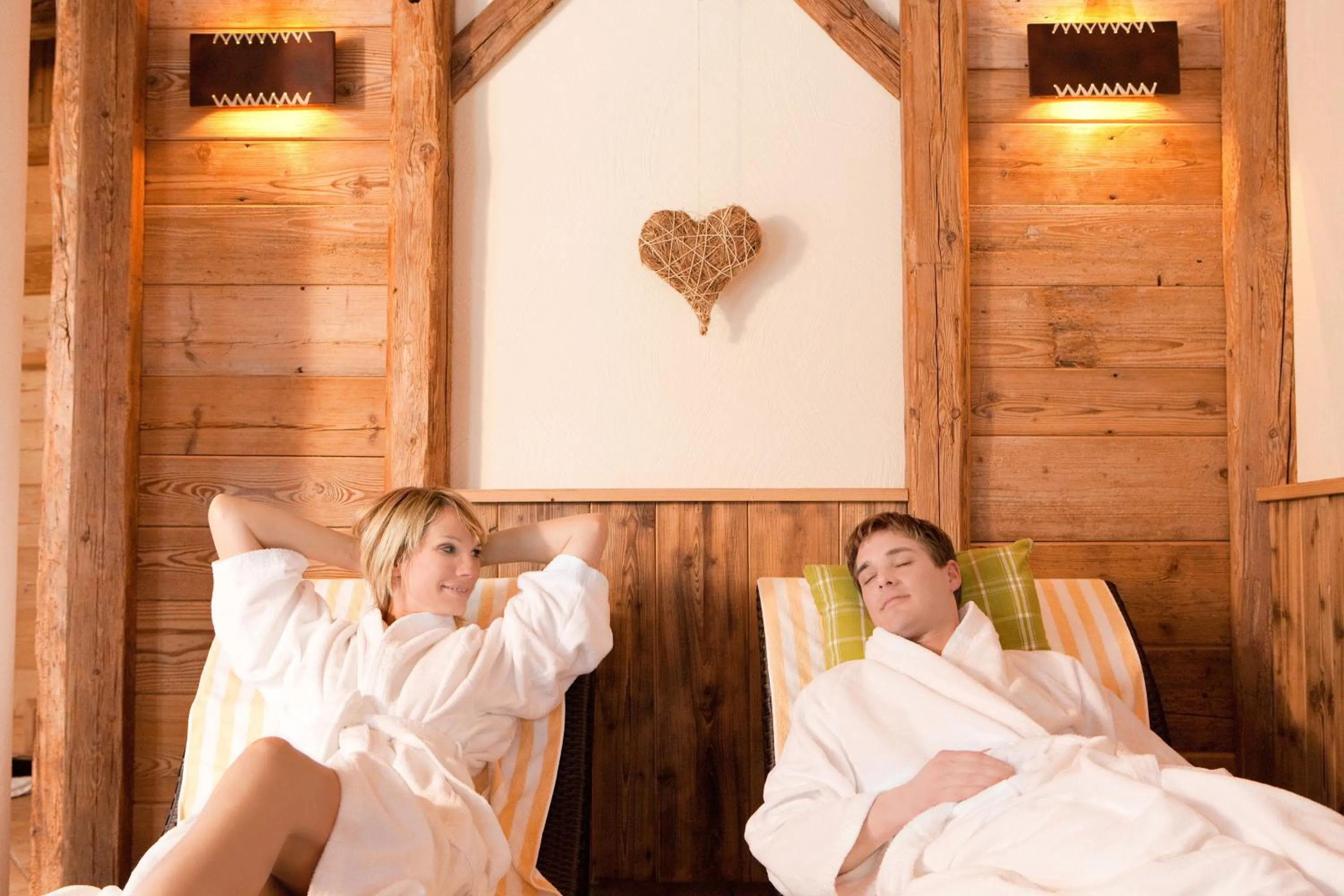 Spa and wellness centre/facilities in Hotel Saliter Hof