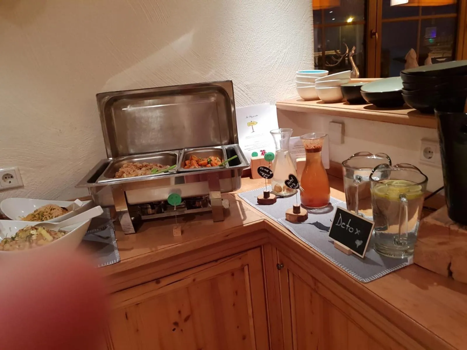 Breakfast in Hotel Saliter Hof